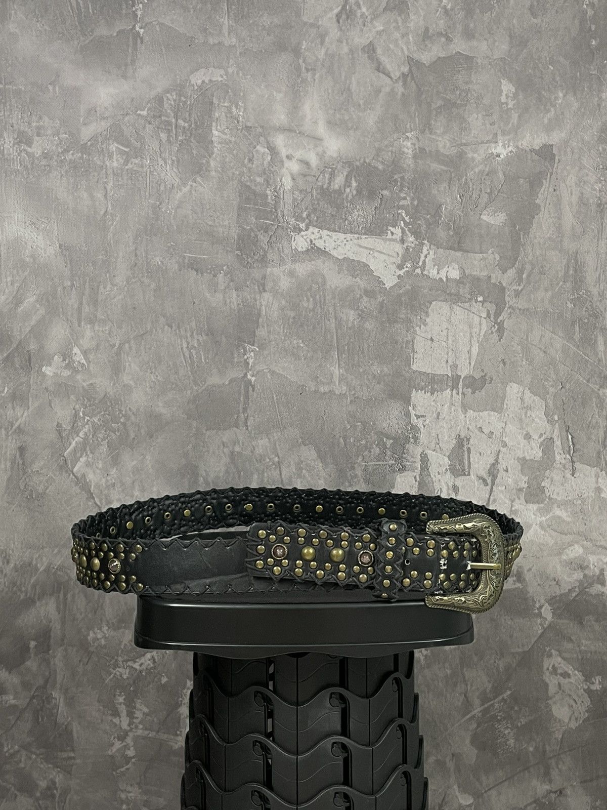 20471120 × If Six Was Nine × Le Grande Bleu (L.G.B.) Y2K Glamour Studded Japanese Brand Metal Belt Size ONE SIZE - 1 Thumbnail
