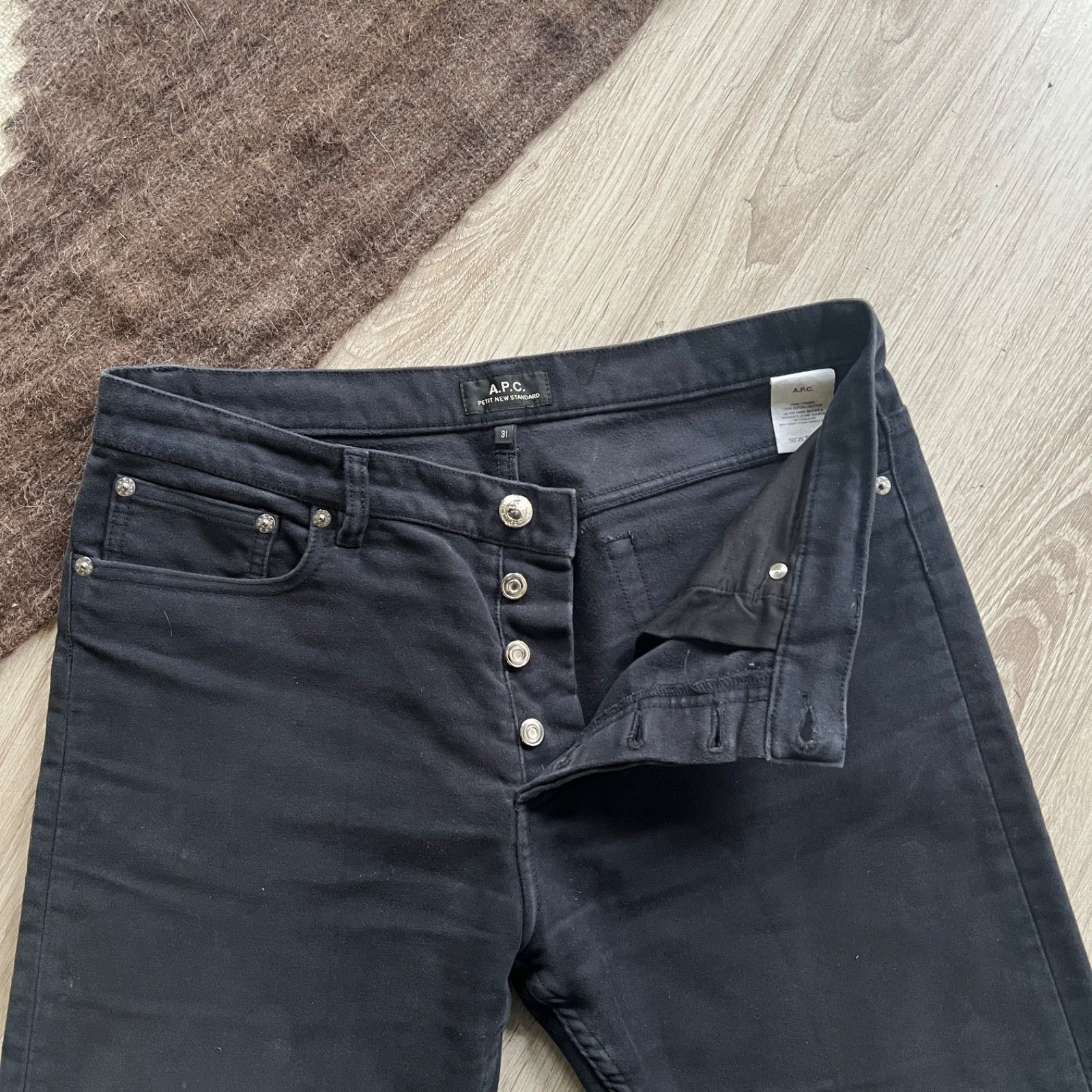 A.P.C. A.P.C. Slim Fit Denim Jeans 9613AC Size US 31 - 4 Thumbnail