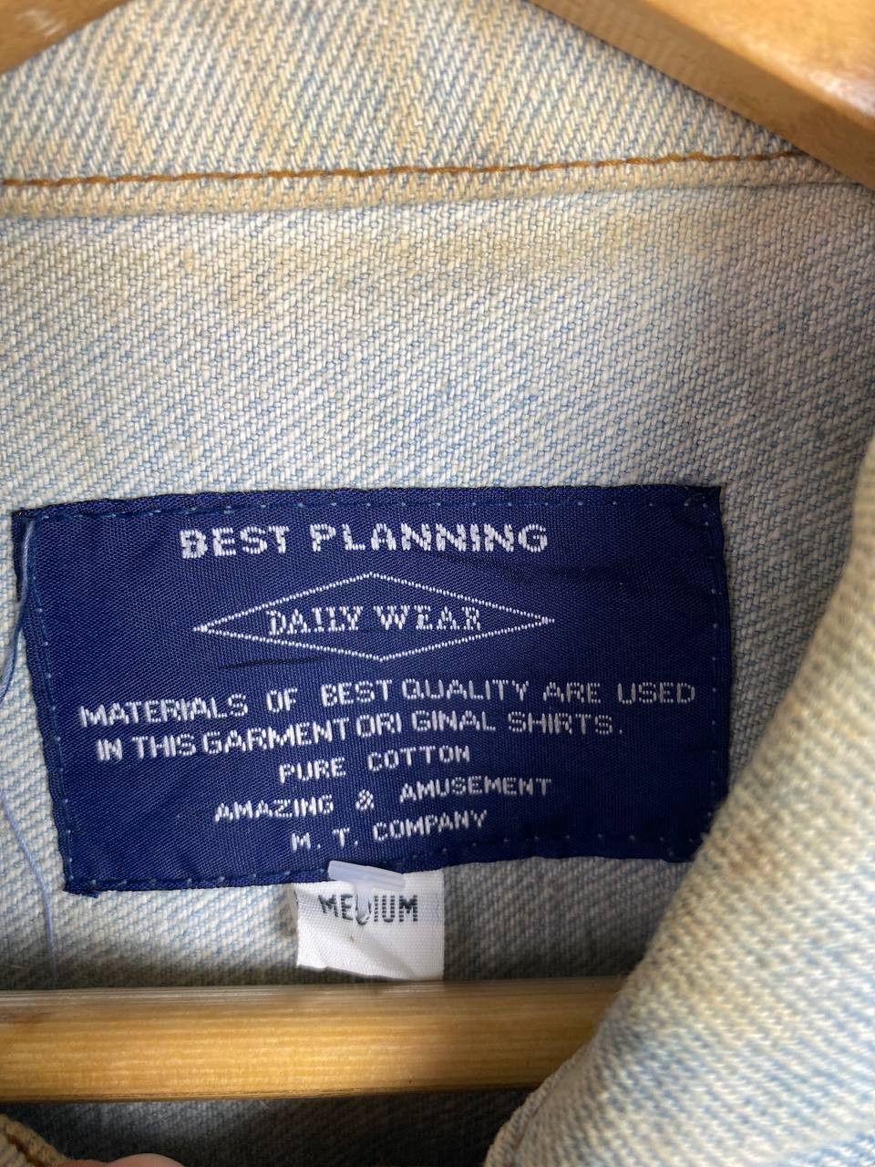 Japanese Brand vintage japanese brands denim jacket nice design Size US M / EU 48-50 / 2 - 5 Thumbnail