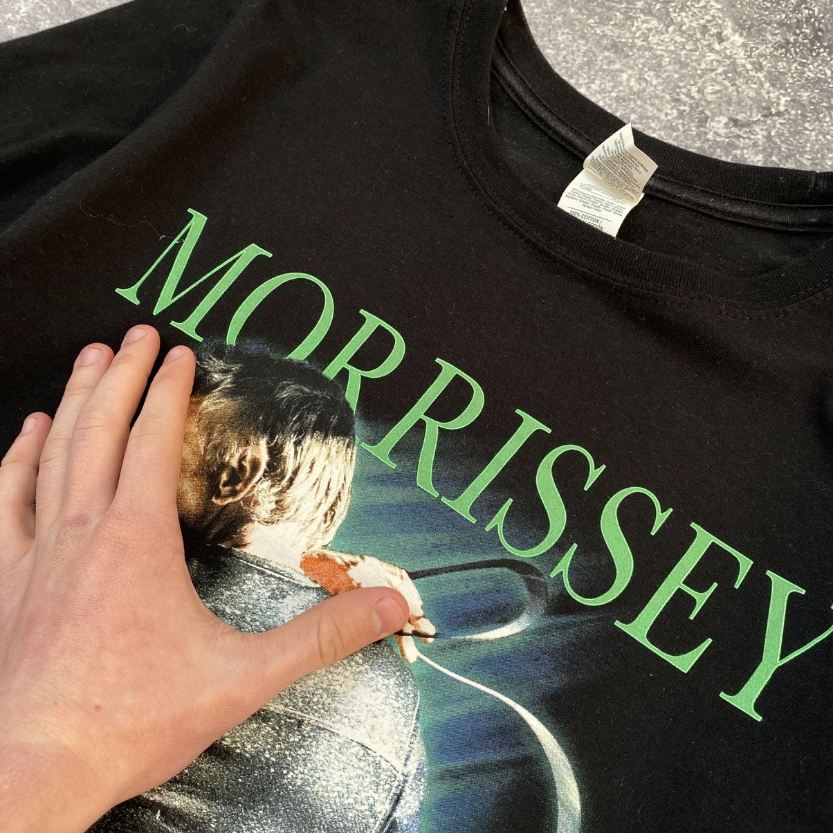Band Tees Vintage Morrissey 2020 Big Graphic logo band tee Size US M / EU 48-50 / 2 - 3 Thumbnail