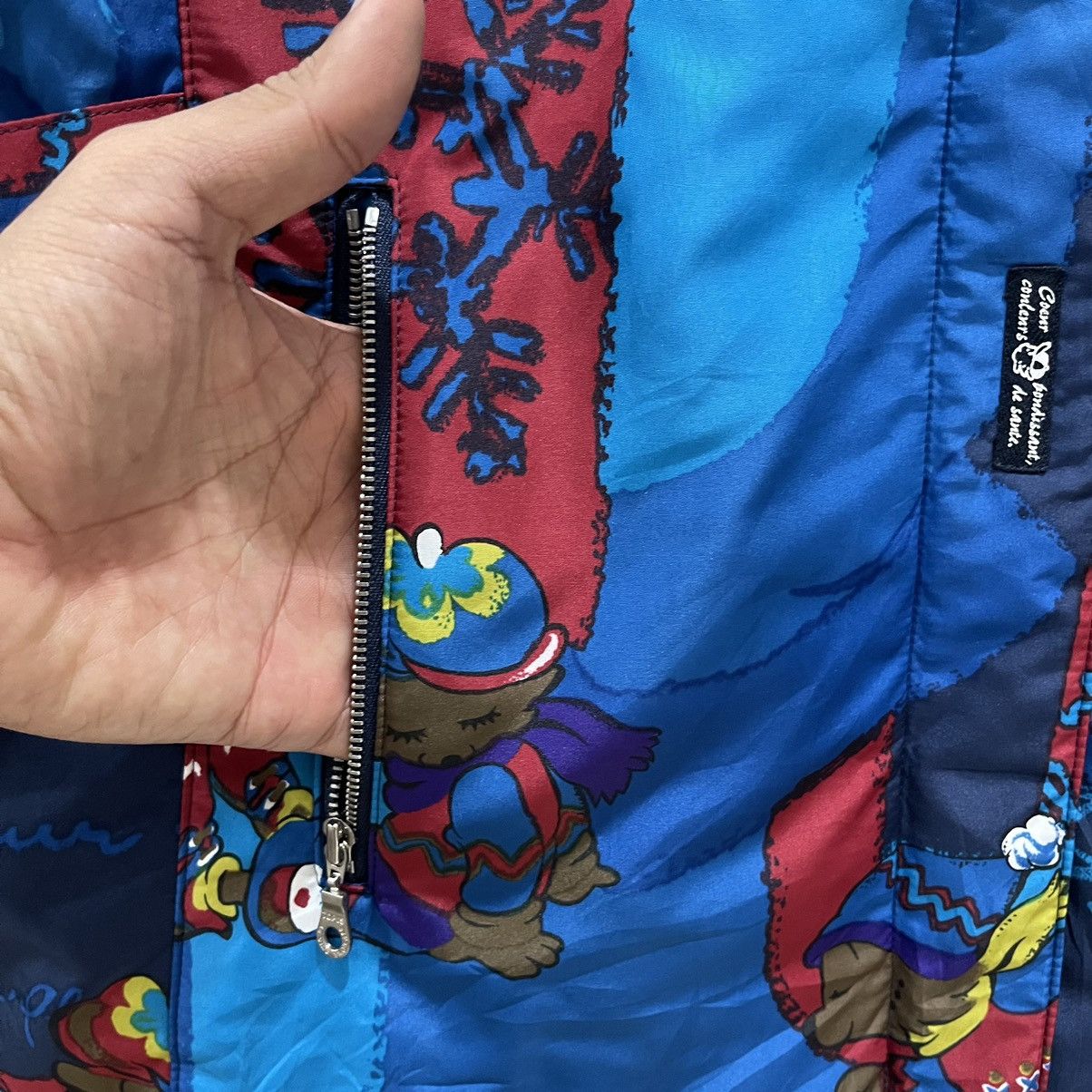 Designer × French Connection × Vintage Topys France by Natalie S French Designer Bomber Jacket Size US M / EU 48-50 / 2 - 13 Thumbnail