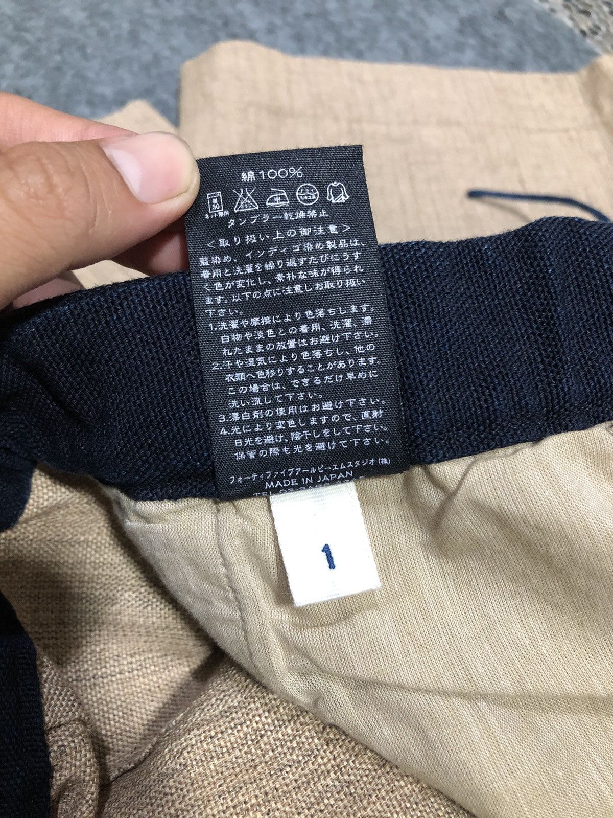 45rpm × Japanese Brand 7/8 45rpm Japanese Casual Pants Size US 29 - 11 Thumbnail