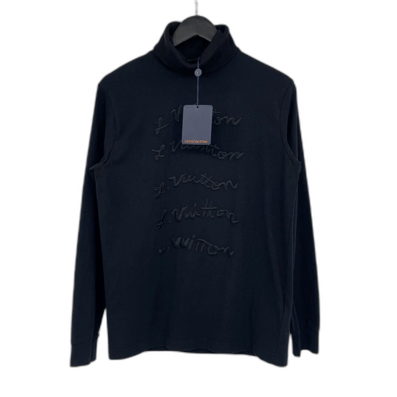 Louis Vuitton Louis Vuitton High Neck Embroidered Long Sleeve Top -2505 Size US XS / EU 42 / 0 - 1 Thumbnail