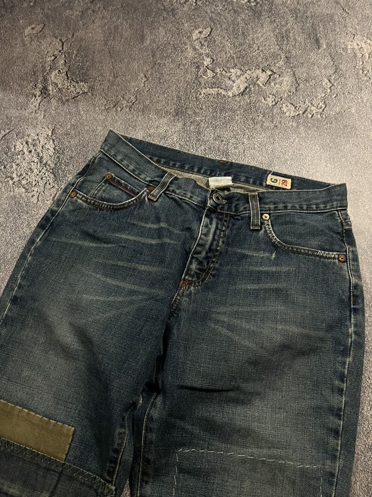 Japanese Brand Japanese Patchwork Sexy Slim Fit / Balenciaga Style 90 Size US 30 / EU 46 - 4 Thumbnail