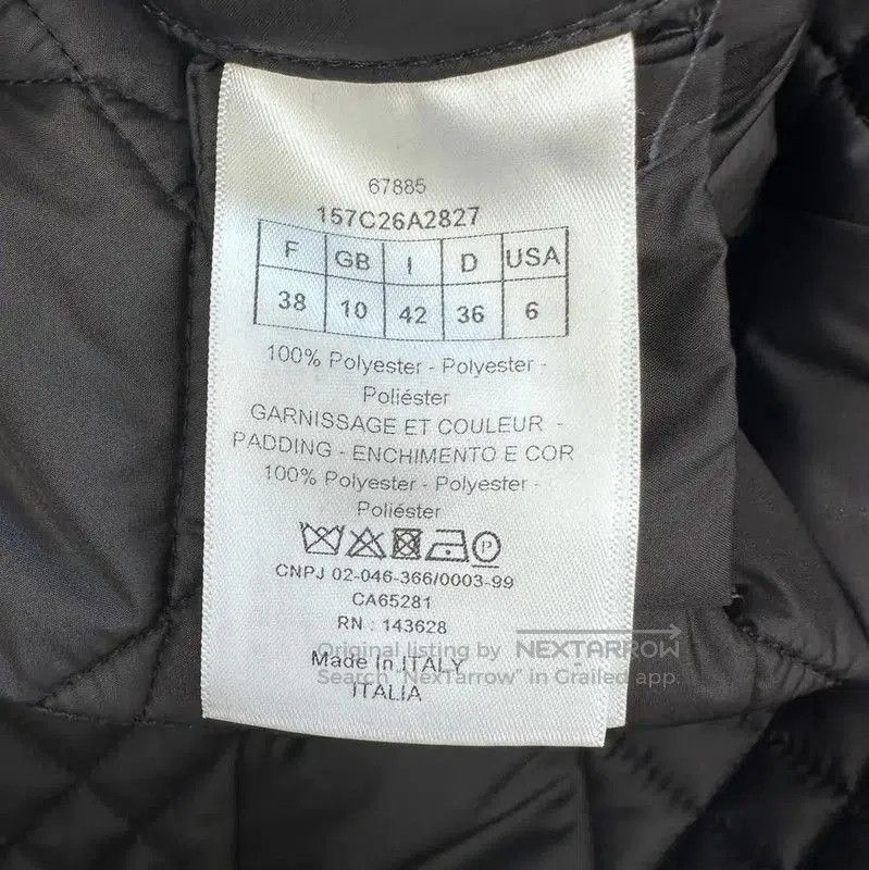 Dior Dior Black Women's Quilted Cotton Jacket . Size M / US 6-8 / IT 42-44 - 4 Thumbnail