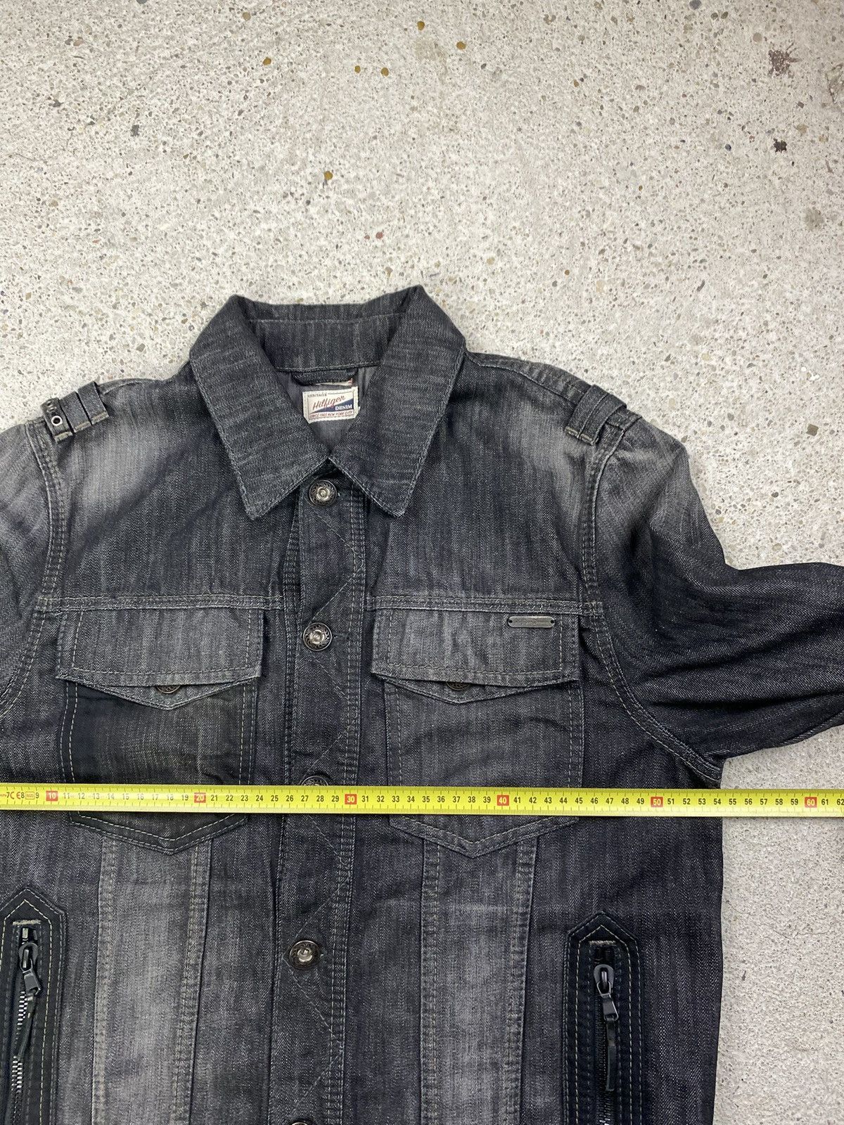 Tommy Hilfiger Tommy hilfiger coal wash denim jeans jacket vintage y2k Size US L / EU 52-54 / 3 - 19 Thumbnail