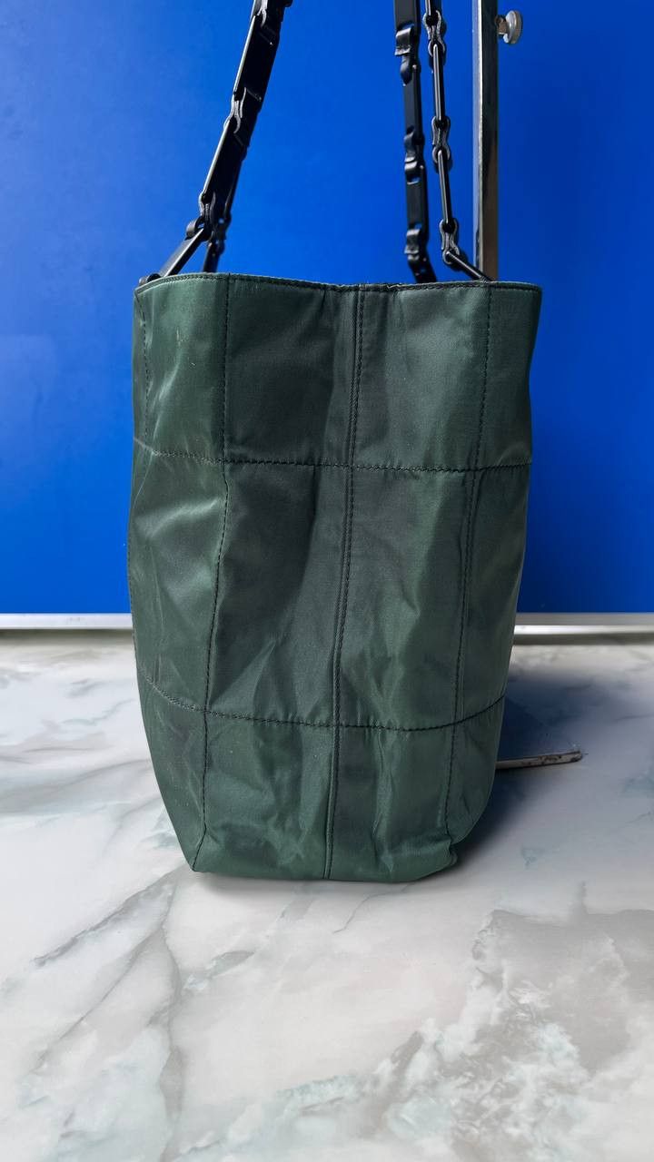 Prada Prada Tote Bag Green Nylon Size ONE SIZE - 5 Thumbnail