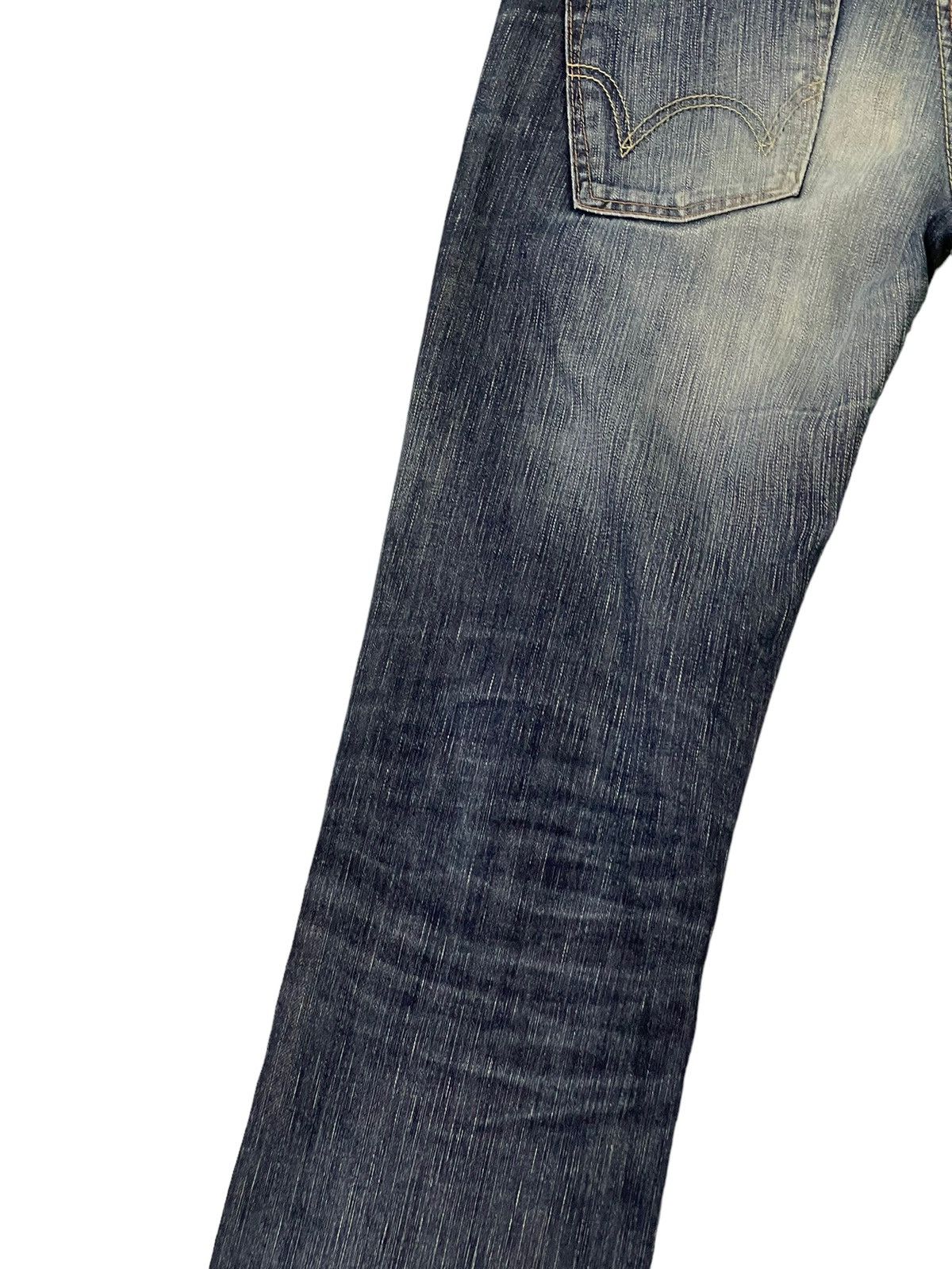 Edwin Distress Slim Jeans Edwin Japan Mud Wash Faded 8🟦2 Size US 30 / EU 46 - 13 Thumbnail
