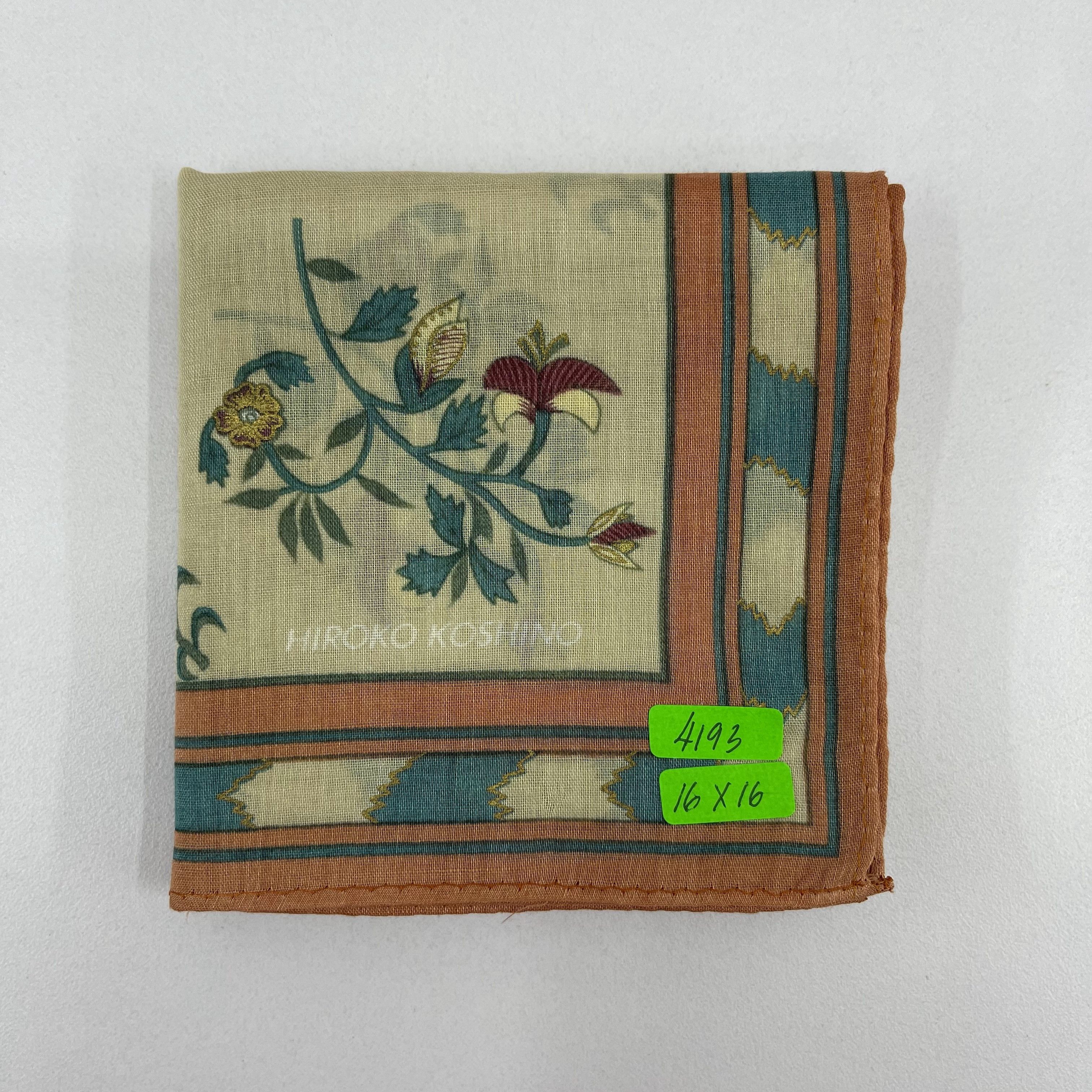 Hiroko Koshino Homme × Vintage Hiroko Koshino Handkerchief / Neckerchief / Bandana - 4193 Size ONE SIZE - 8 Thumbnail