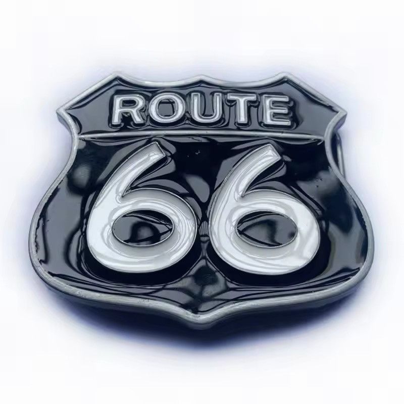Japanese Brand × Vintage Western style "ROUTE 66" Belt Buckle ( no belt ) Size ONE SIZE - 1 Thumbnail