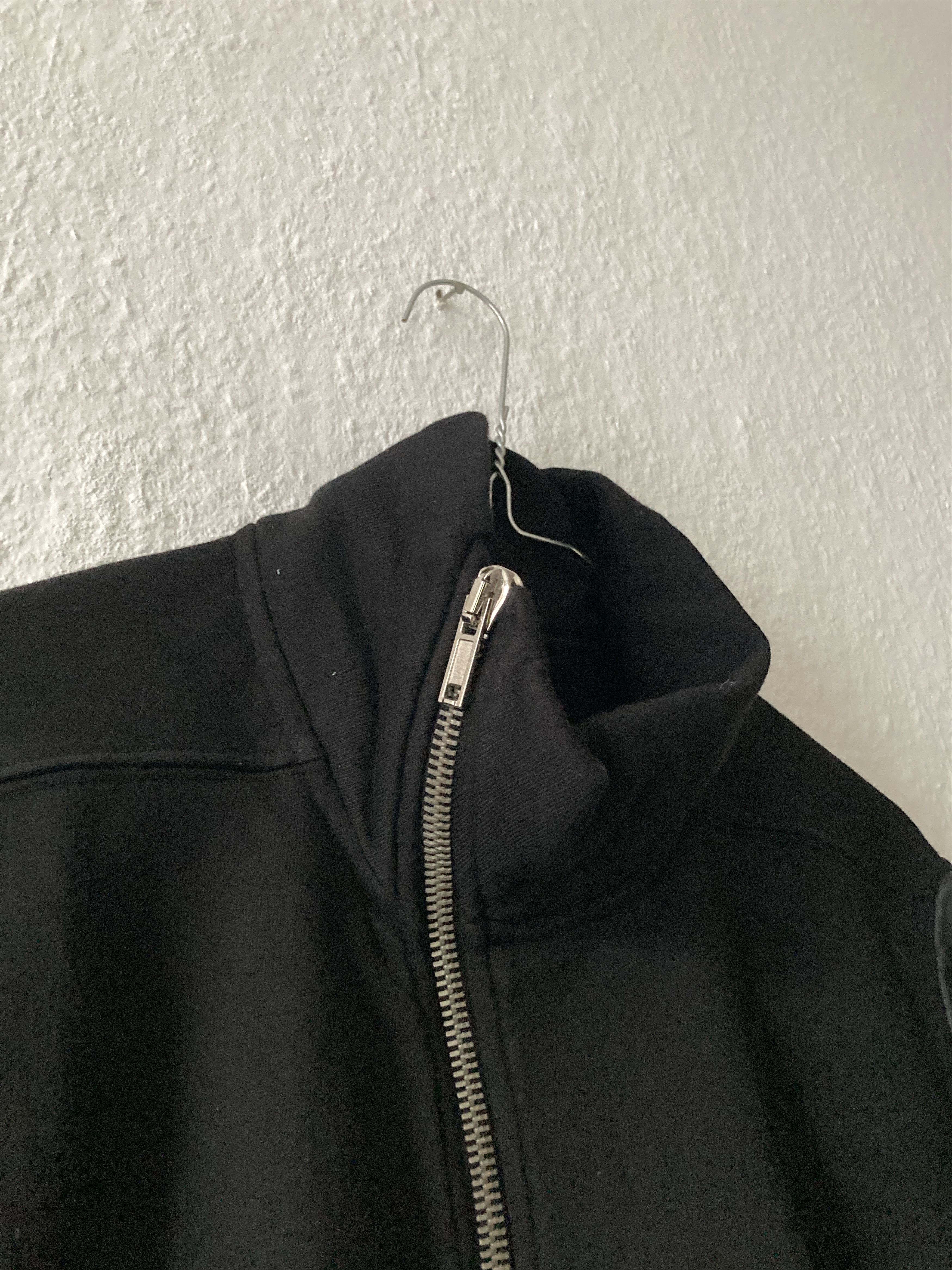 Rick Owens F/W 14 “MOODY” Felpa Lamb Leather Mollino Sweatshirt Jacket Size US L / EU 52-54 / 3 - 4 Thumbnail