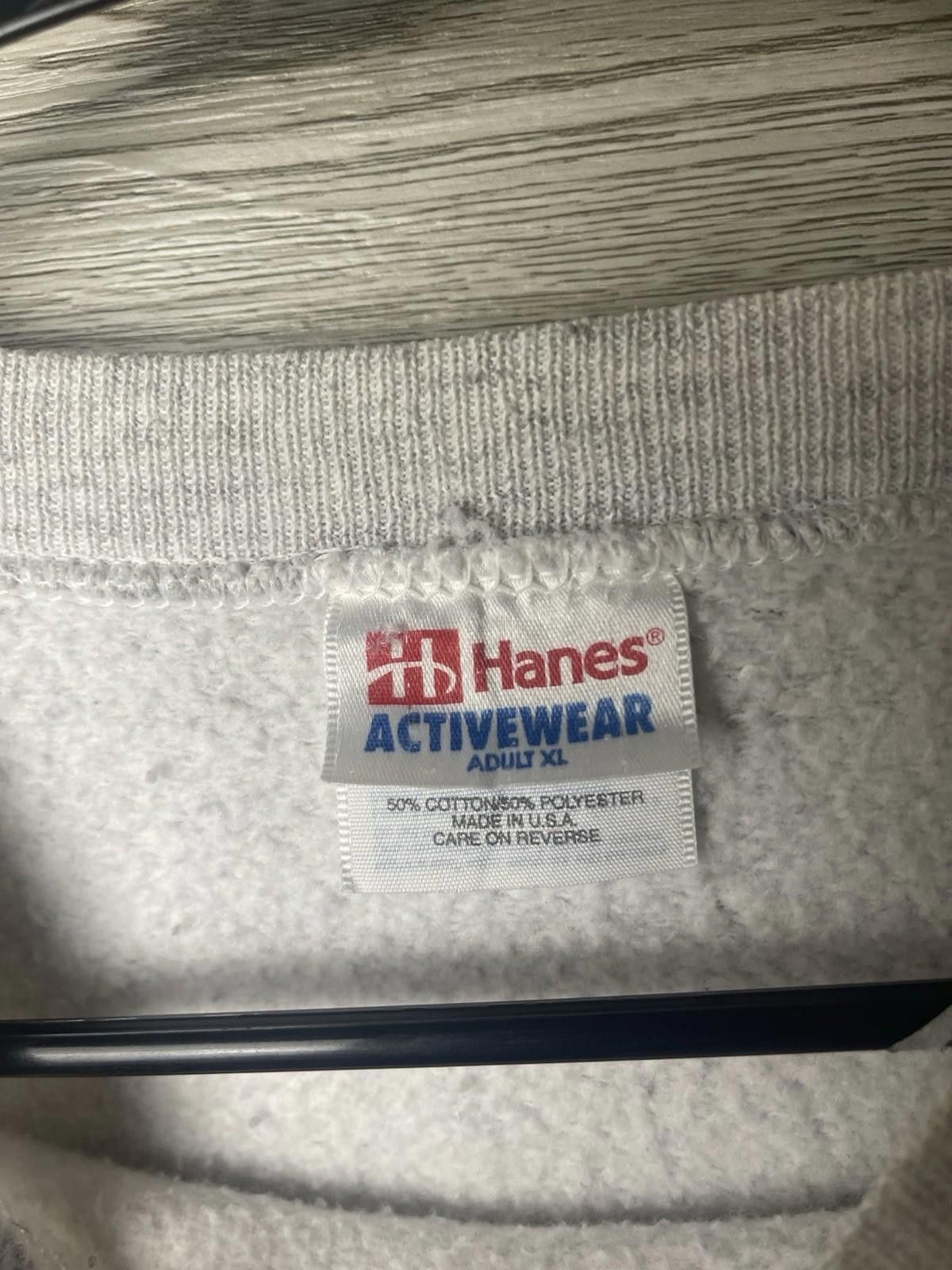 Hanes Vintage Martin Luther King Jr Sweatshirt Hanes Activewear XL Size US XL / EU 56 / 4 - 4 Thumbnail