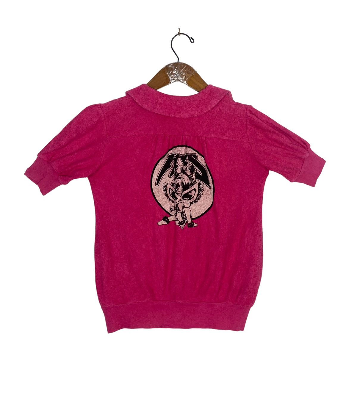 Hysteric Glamour Rare‼️ Vintage Hysteric Glamour Mini Blouse Big Logo Japan Size XXS / US 00 / IT 34 - 1 Thumbnail