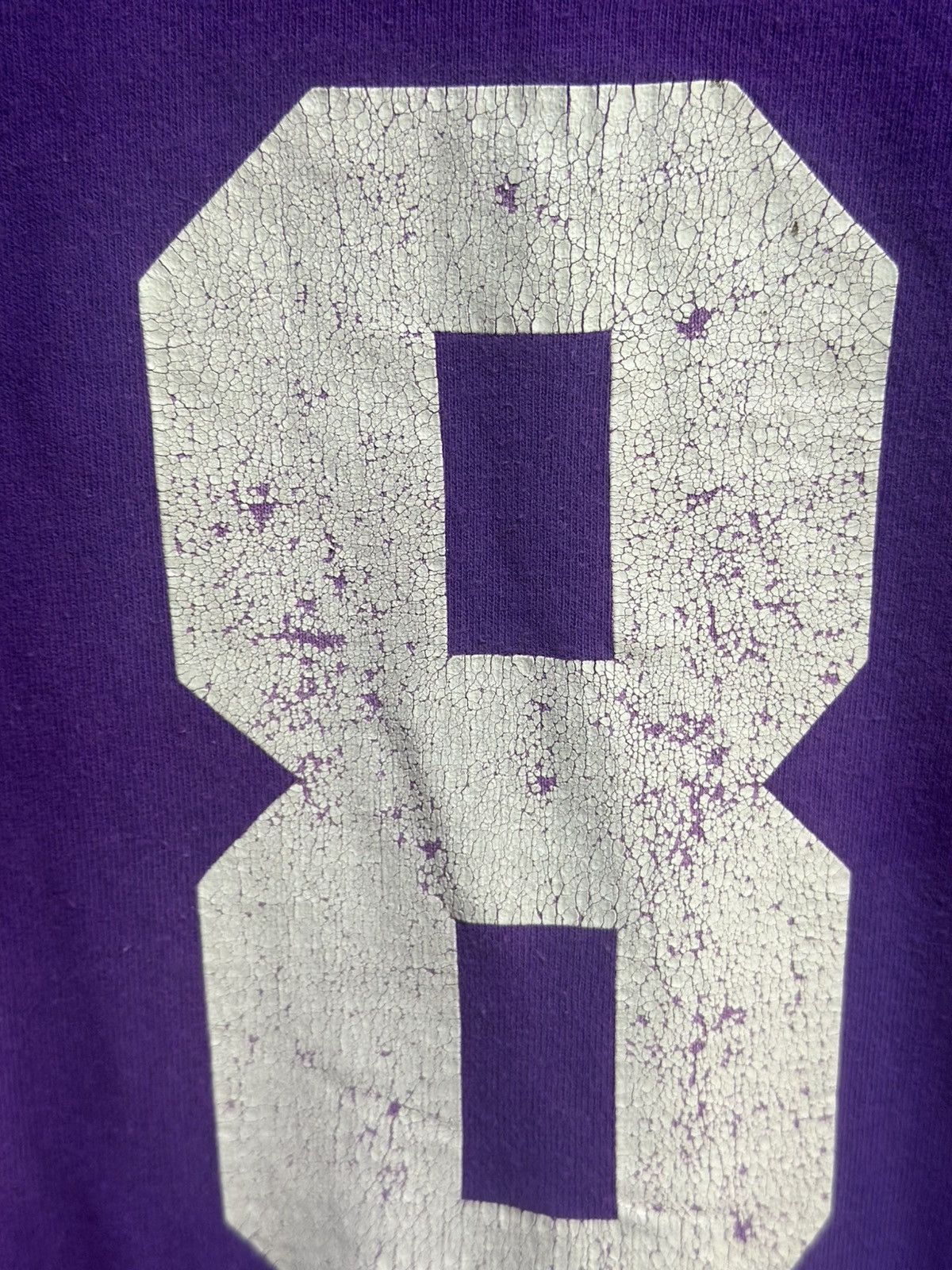 Fruit Of The Loom × Vintage Vintage Nolan’s Number 8 Faded Tee Size US L / EU 52-54 / 3 - 6 Thumbnail