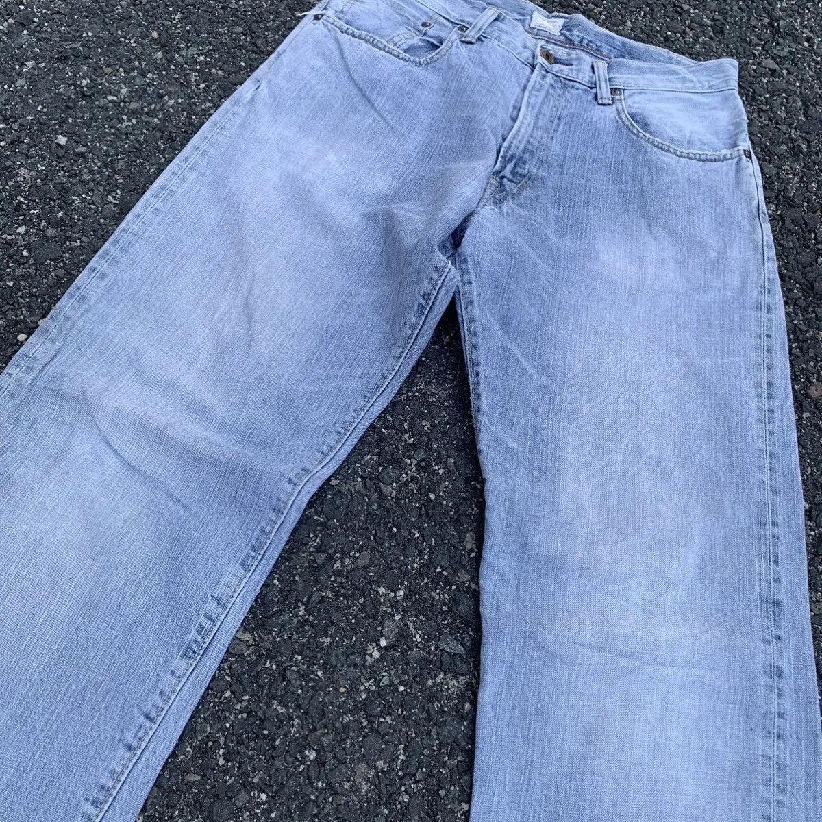 Japanese Brand ‼️ REDLINE! 90’s EDWIN 505 Jean 32x33 Faded Selvedge Pants Size US 32 / EU 48 - 4 Thumbnail
