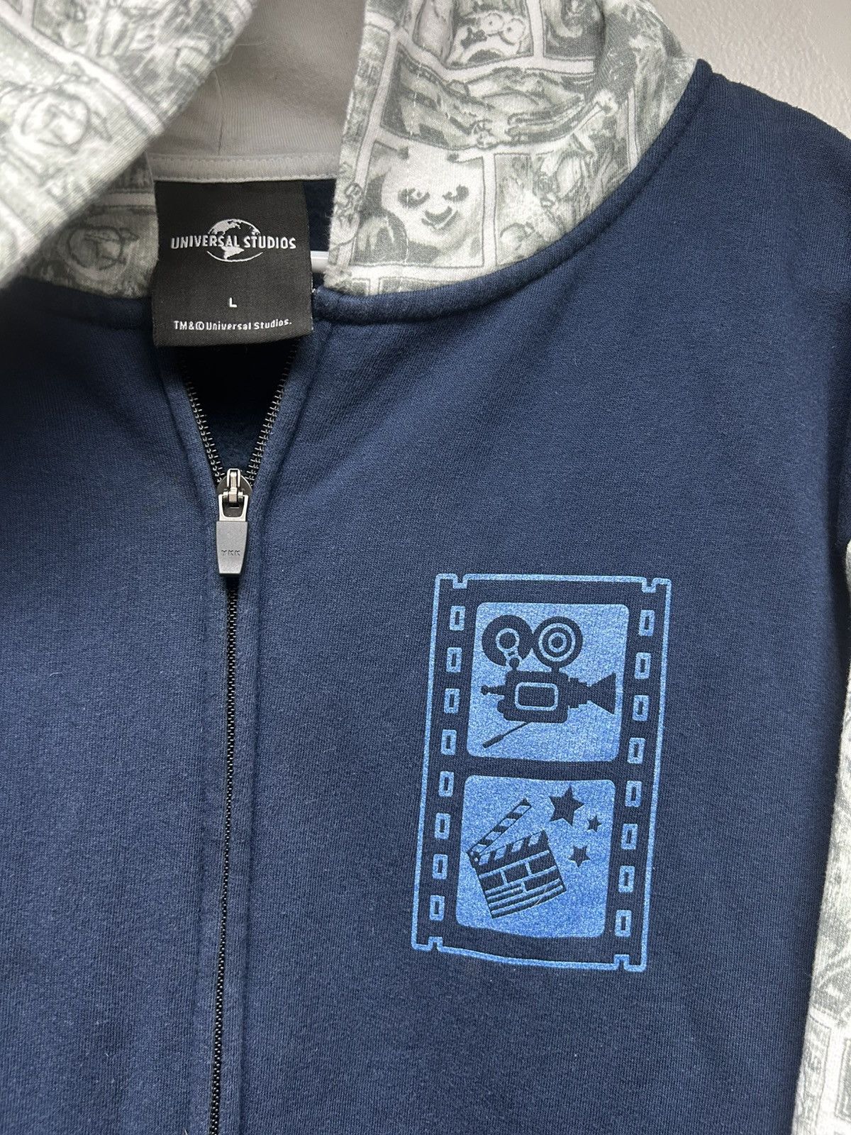 Universal Studios Universal Studios Epic Adventures Zip Up Hoodie Size US L / EU 52-54 / 3 - 4 Thumbnail