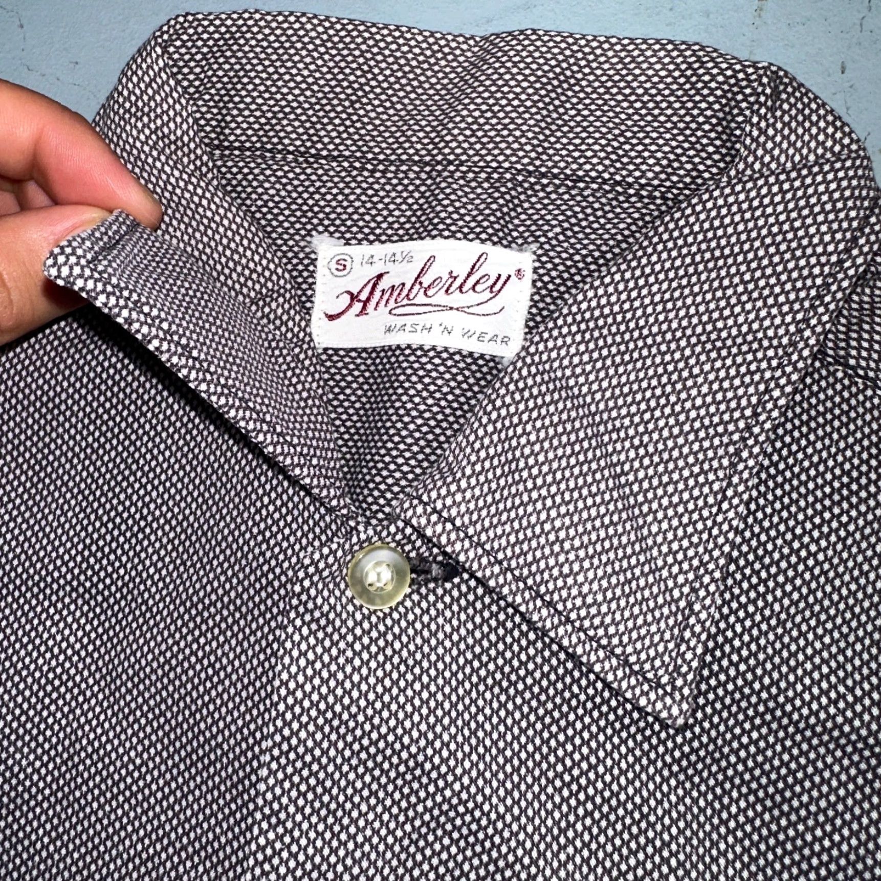 Vintage VINTAGE Amberley Rockabilly Shirt Long Sleeve 1940s Casual S Mens Size US S / EU 44-46 / 1 - 6 Thumbnail