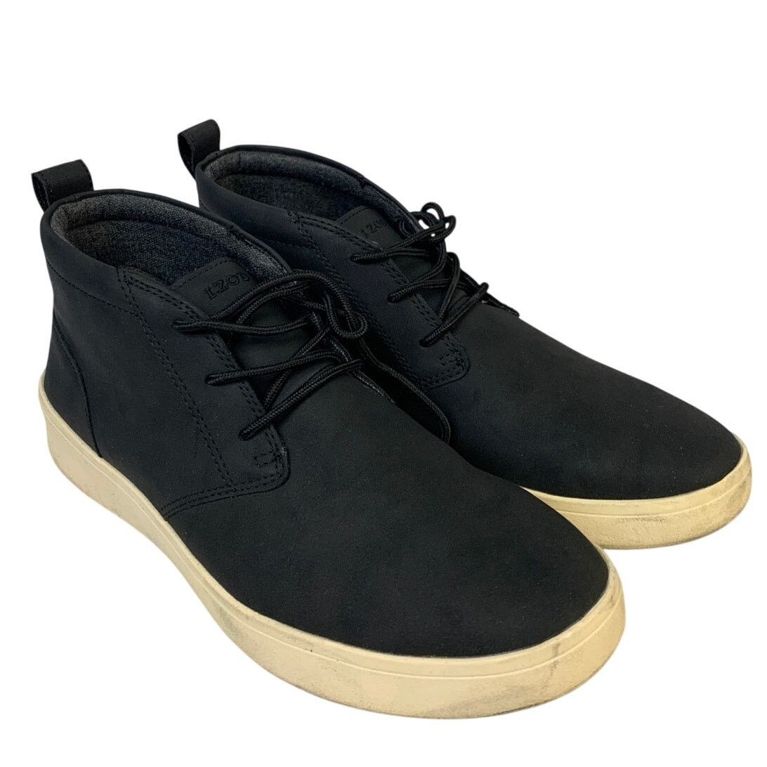 Izod IZOD Mens Size 10 Black Chukka Round Toe Memory Foam Shoes Size US 10 / EU 43 - 1 Thumbnail
