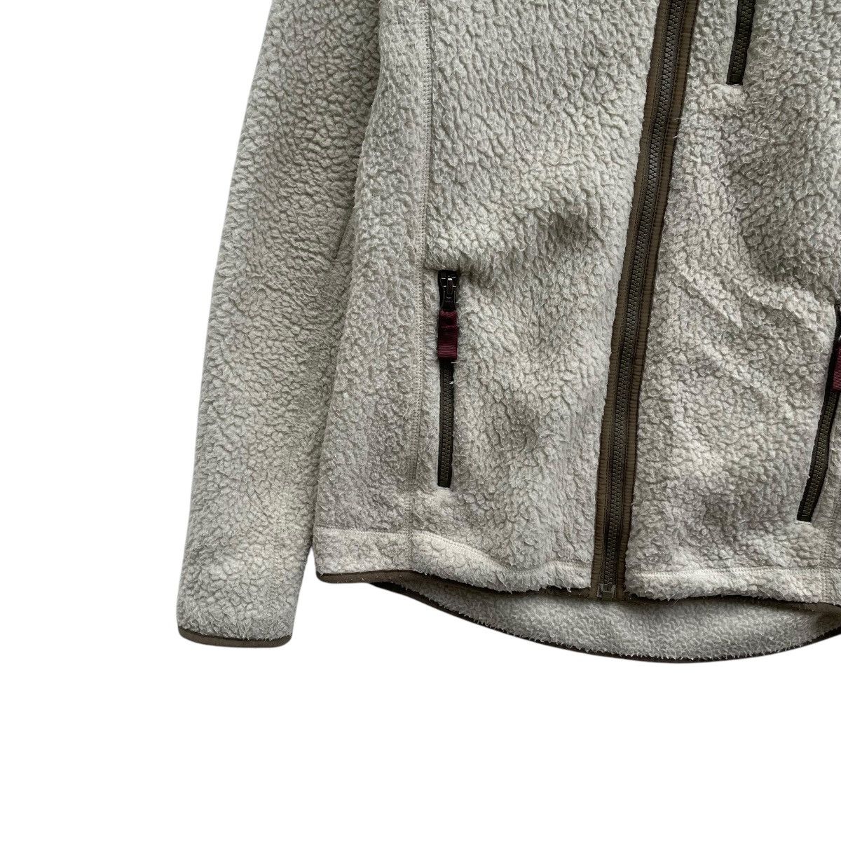 Patagonia 💥Vintage Patagonia Deep Pile Hooded Jacket Size M / US 6-8 / IT 42-44 - 5 Thumbnail