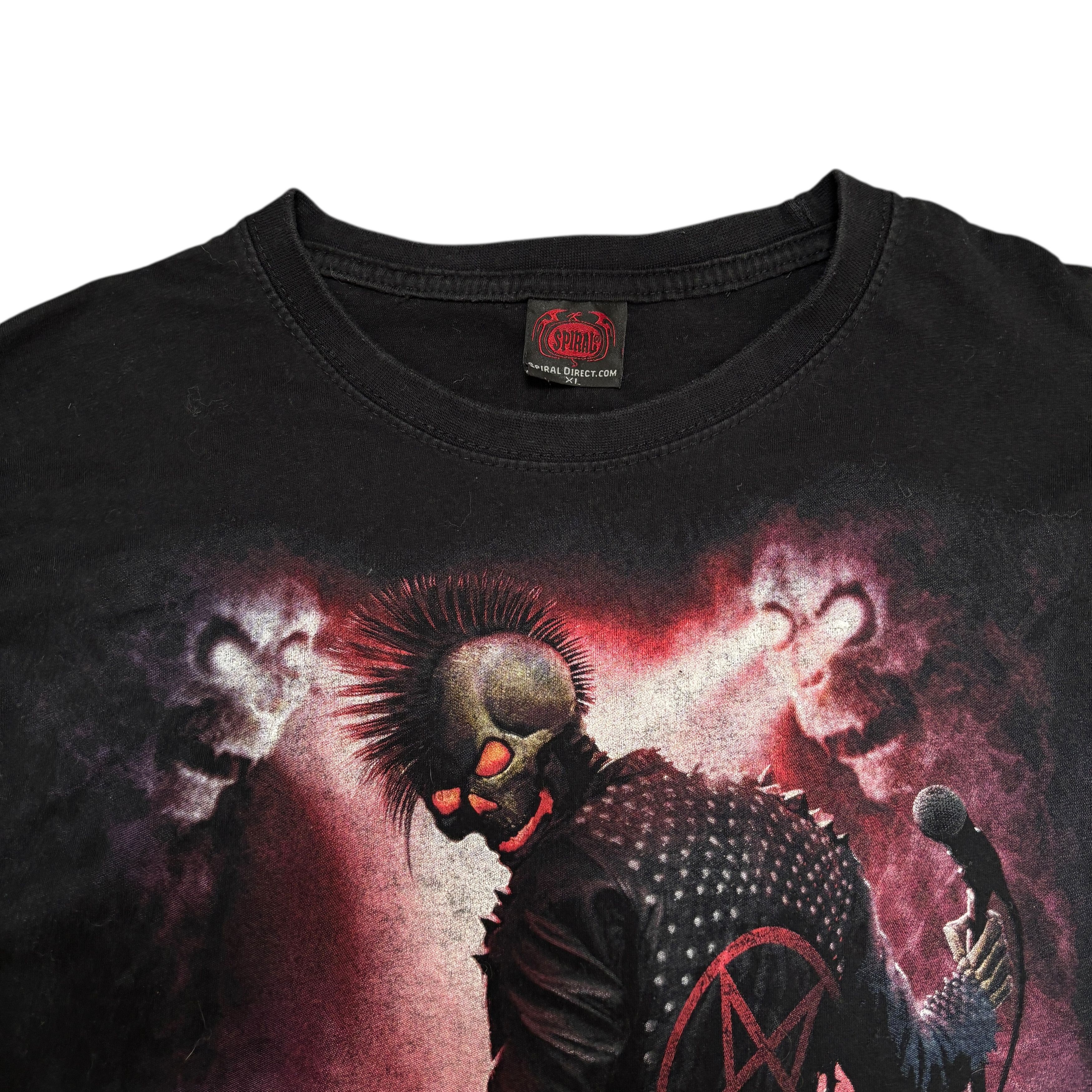 Band Tees Vintage Skeleton Shirt Long Sleeve Spiral Skull Y2K Size US L / EU 52-54 / 3 - 5 Thumbnail
