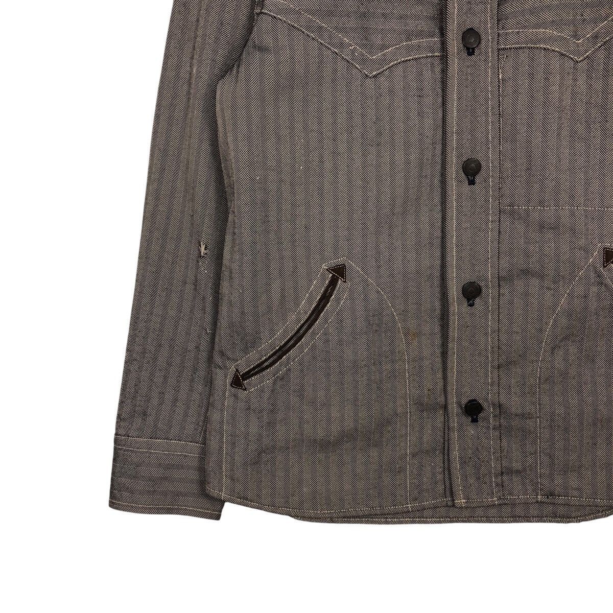 Beams Plus Vintage Wool Herringbone Biker Jacket Cei Beams Issey Miyake Size US L / EU 52-54 / 3 - 5 Thumbnail