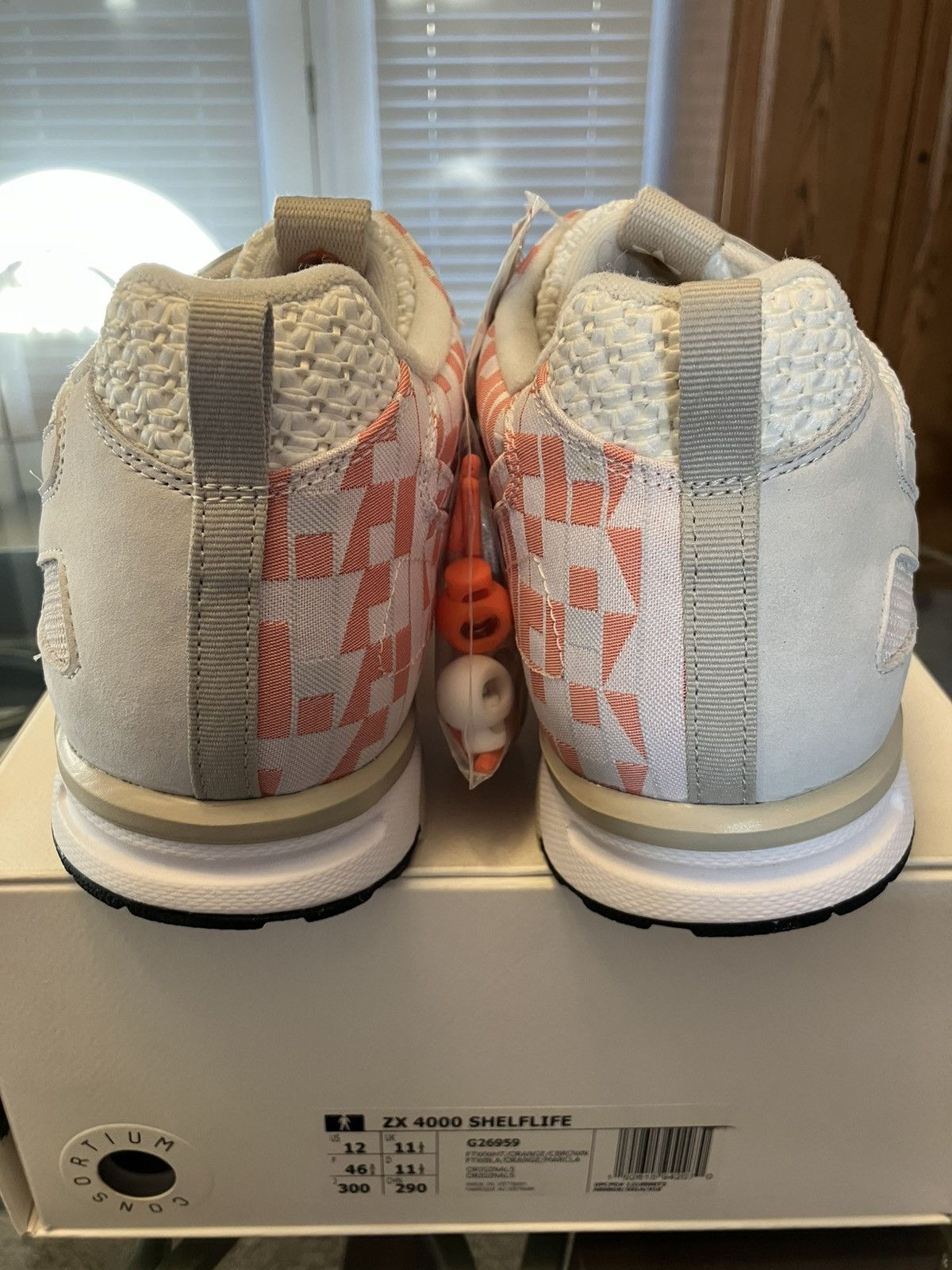 Adidas Adidas Shelflife x Consortium ZX 4000 Size US 12 / EU 45 - 5 Thumbnail
