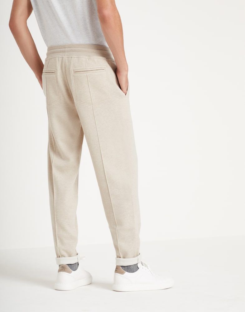 Brunello Cucinelli o1w1db10924 Pant in Open Beige Size US 36 / EU 52 - 3 Thumbnail