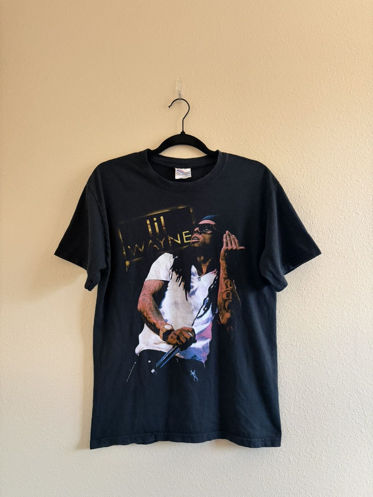 Vintage Vintage Lil Wayne 2008 Tha Carter 3 Era Bootleg Rap Tee M Size US M / EU 48-50 / 2 - 1 Thumbnail