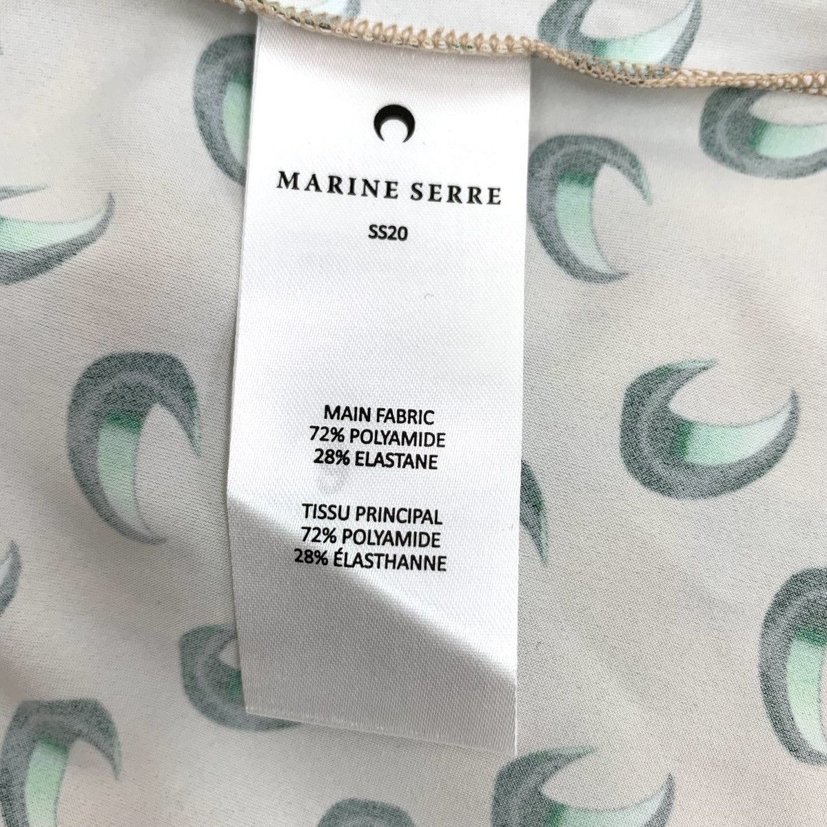 Marine Serre Marine Serre All-Over Moon Print Long Sleeve T-Shirt K26WX Size S / US 4 / IT 40 - 8 Thumbnail