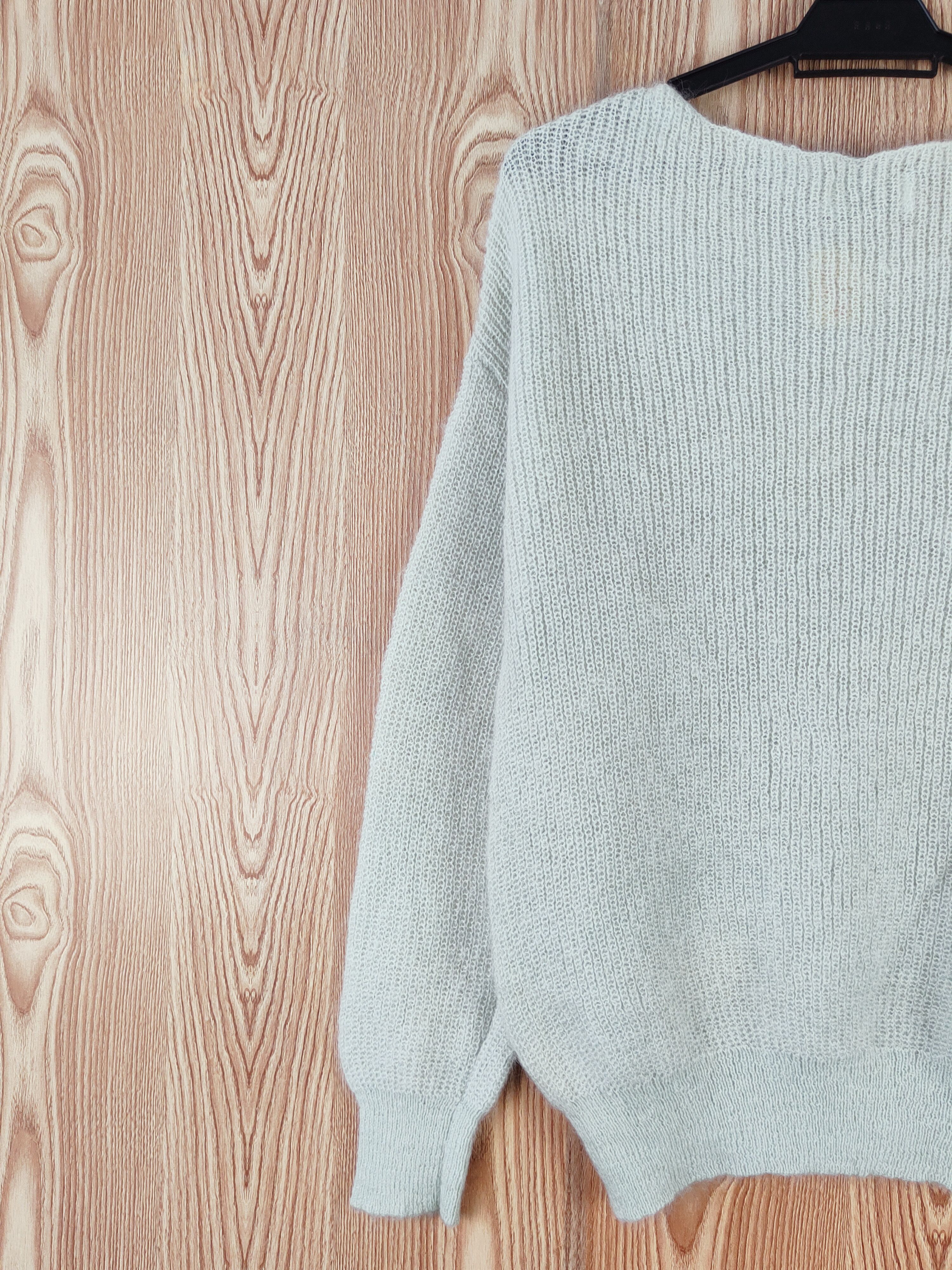 Japanese Brand × Vintage Slobe Green Knitwear Sweatshirts #W562 Size M / US 6-8 / IT 42-44 - 8 Thumbnail