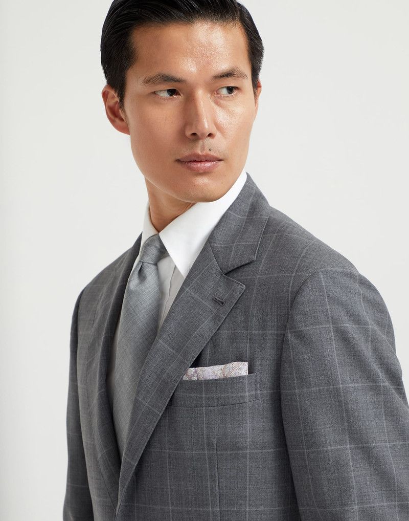 Brunello Cucinelli o1la1rc1a0326 Size: OS / Pocket Square in Multicolor Size ONE SIZE - 3 Thumbnail