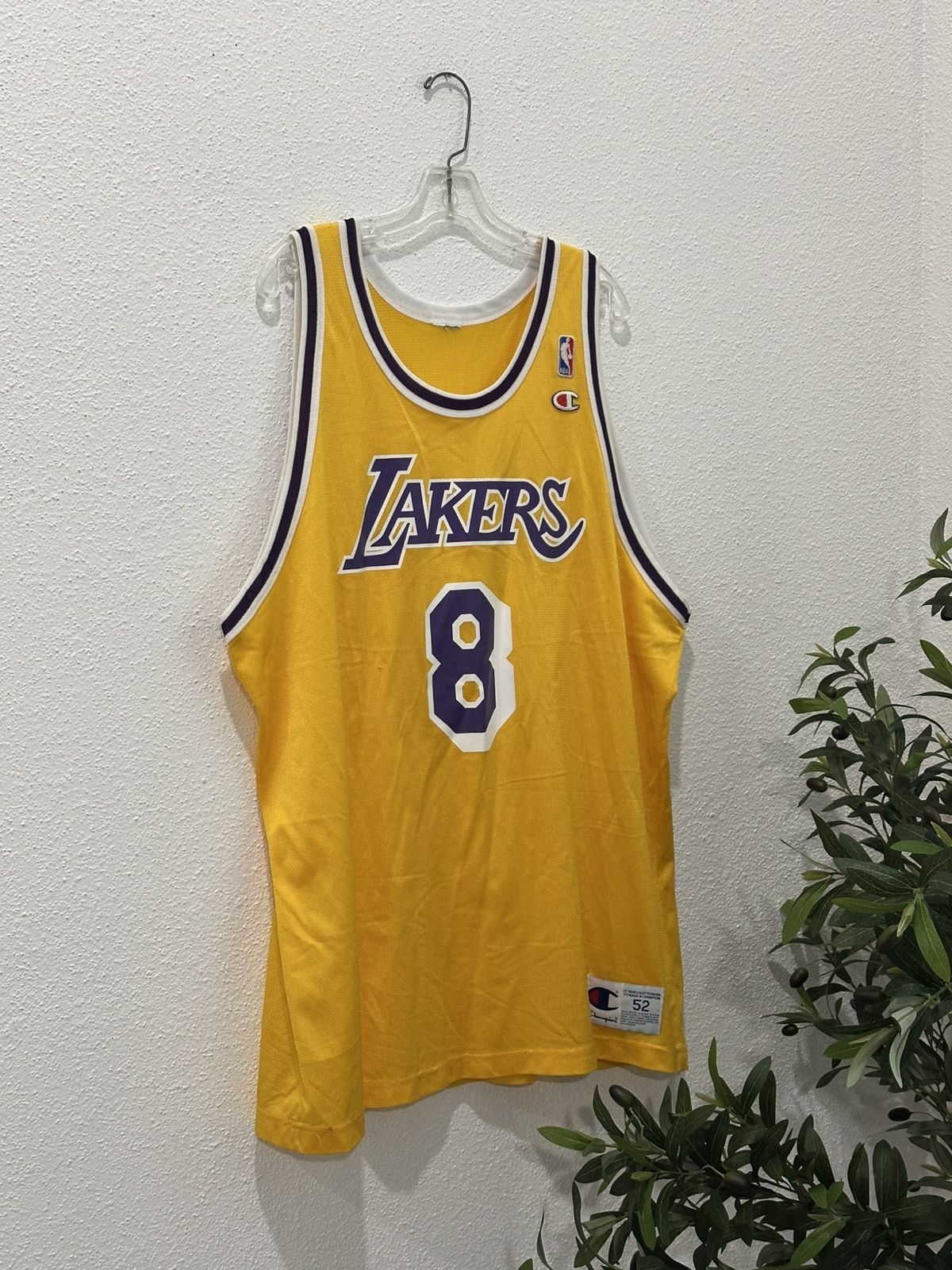 Champion Vintage 90s Los Angeles Lakers Kobe Bryant Champion Jersey Size US XXL / EU 58 / 5 - 3 Thumbnail