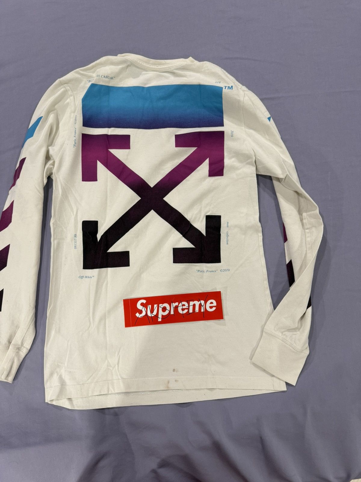 Off-White Off white Gradient Long Sleeve Size US M / EU 48-50 / 2 - 5 Thumbnail