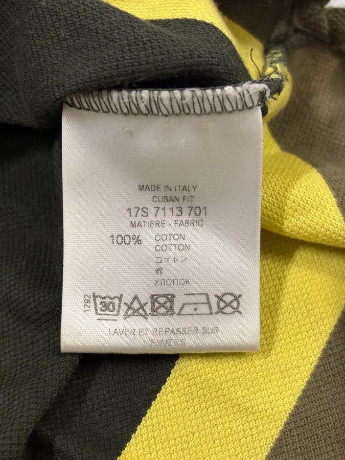 Givenchy SS2017 Givenchy Yellow & Brown Harmony Polo Size US S / EU 44-46 / 1 - 6 Thumbnail