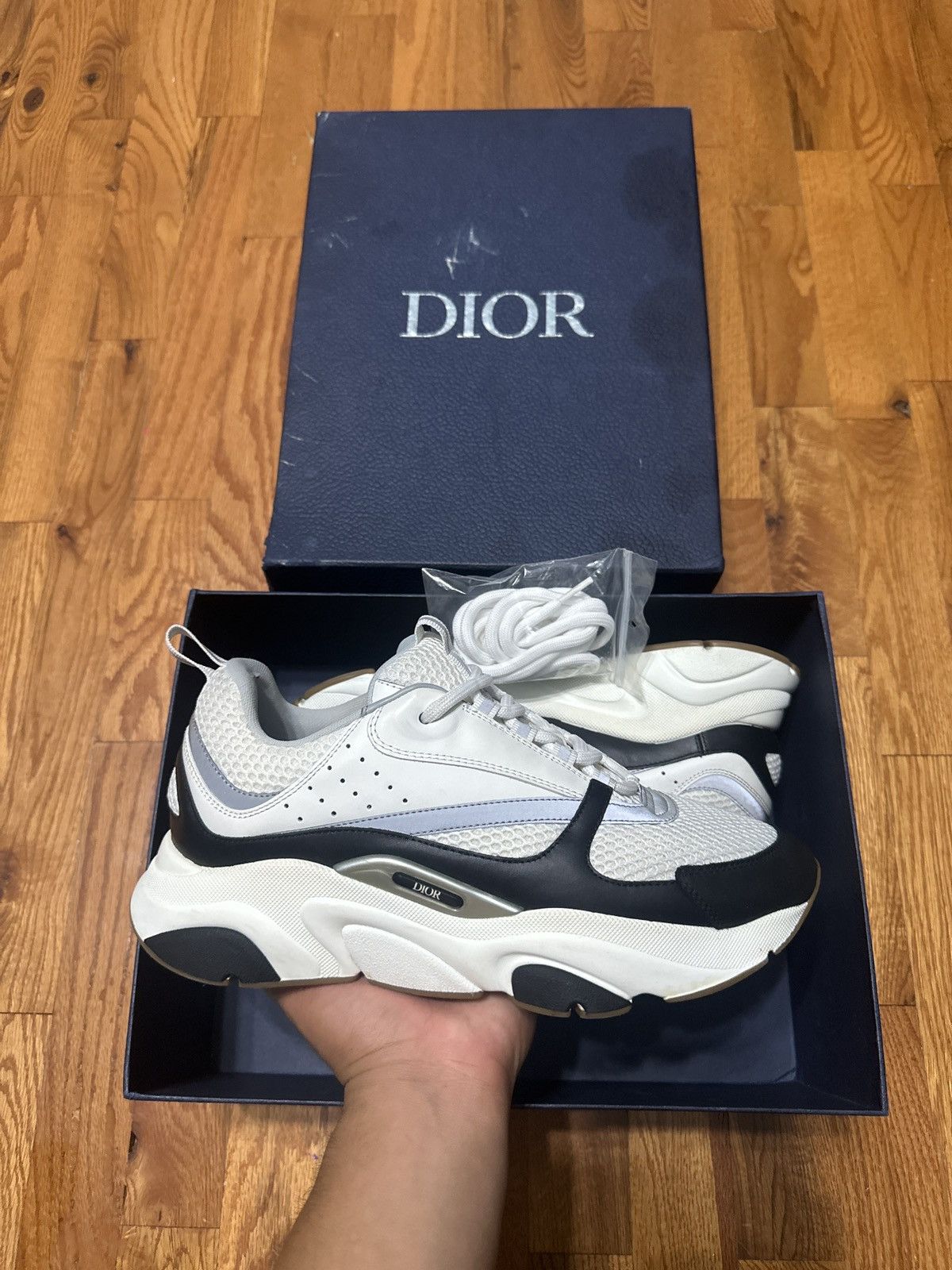 Dior Dior B22 Black White Grailed