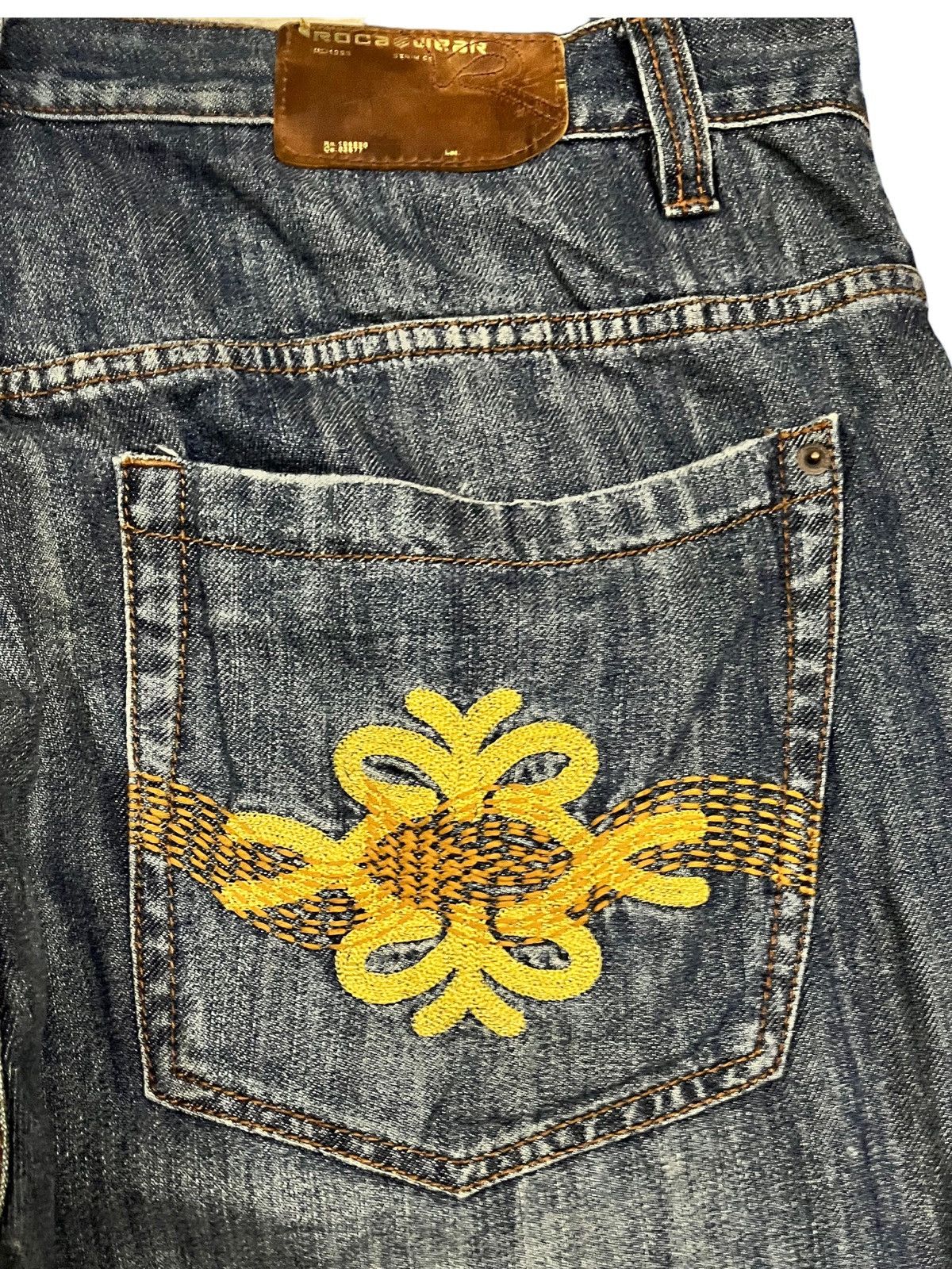 Rocawear Vintage Rocawear Baggy Denim Size US 39 - 8 Thumbnail