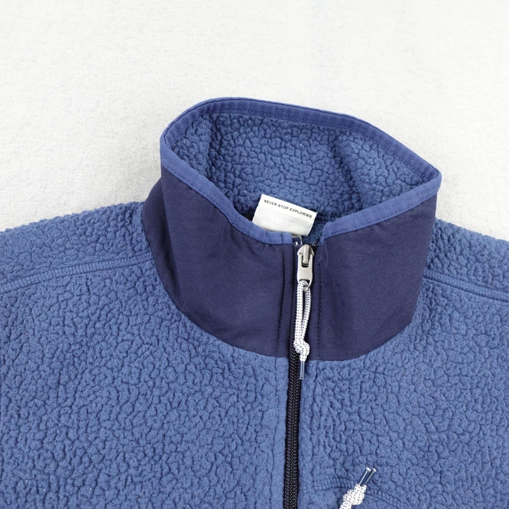 The North Face North Face Vest Womens Medium Blue Fleece Cragmont Full Zip Two Tone Sweater Size M / US 6-8 / IT 42-44 - 2 Thumbnail
