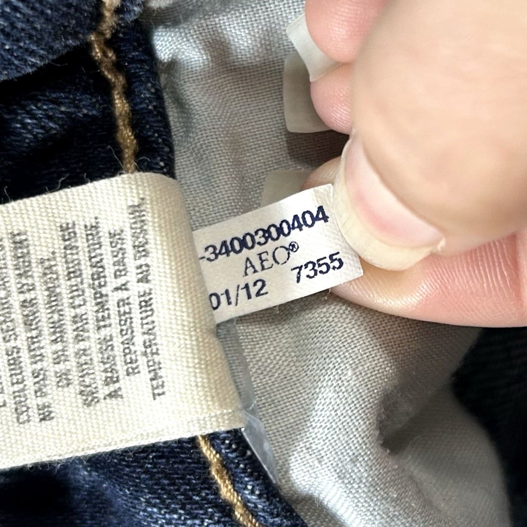 American Eagle Outfitters VINTAGE American Eagle Artist Crop Jeans Womens Size 0 Regular Medium Wash AEO Size 25" / US 0 / IT 36 - 7 Thumbnail