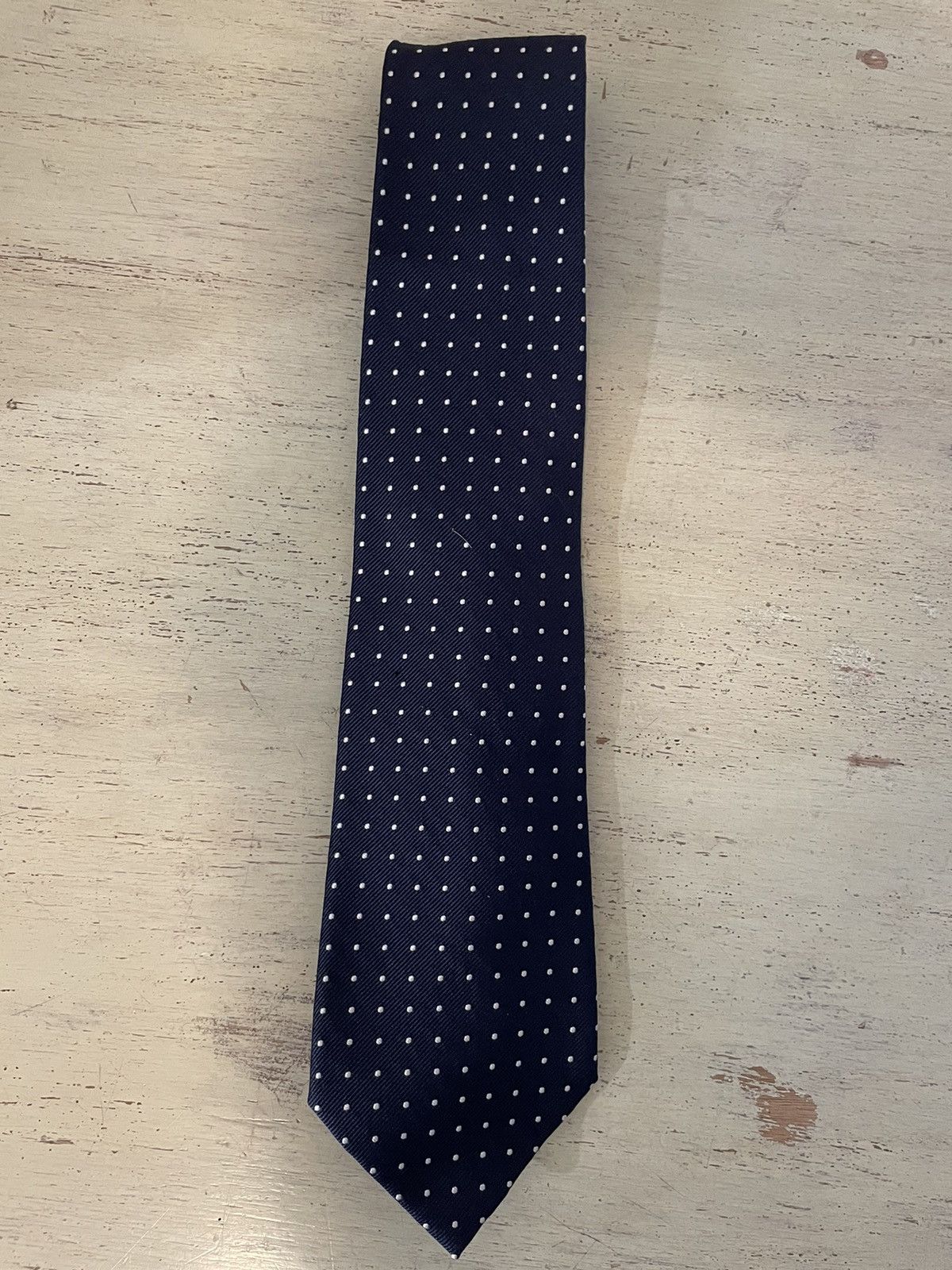 Polo Ralph Lauren Polka Dotted Woven Silk Tie Size ONE SIZE - 3 Thumbnail