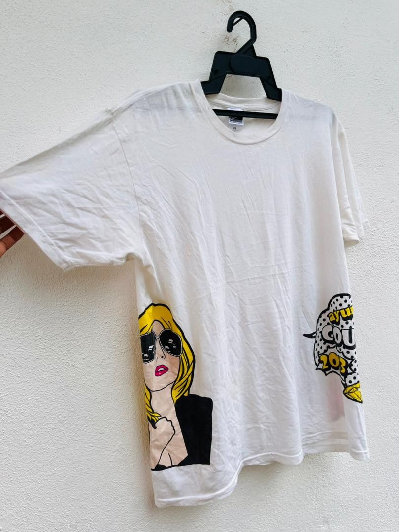 Band Tees × Japanese Brand Vintage Ayumi Hamasaki Countdown Live 2013 2014 Shirt Size US L / EU 52-54 / 3 - 5 Thumbnail