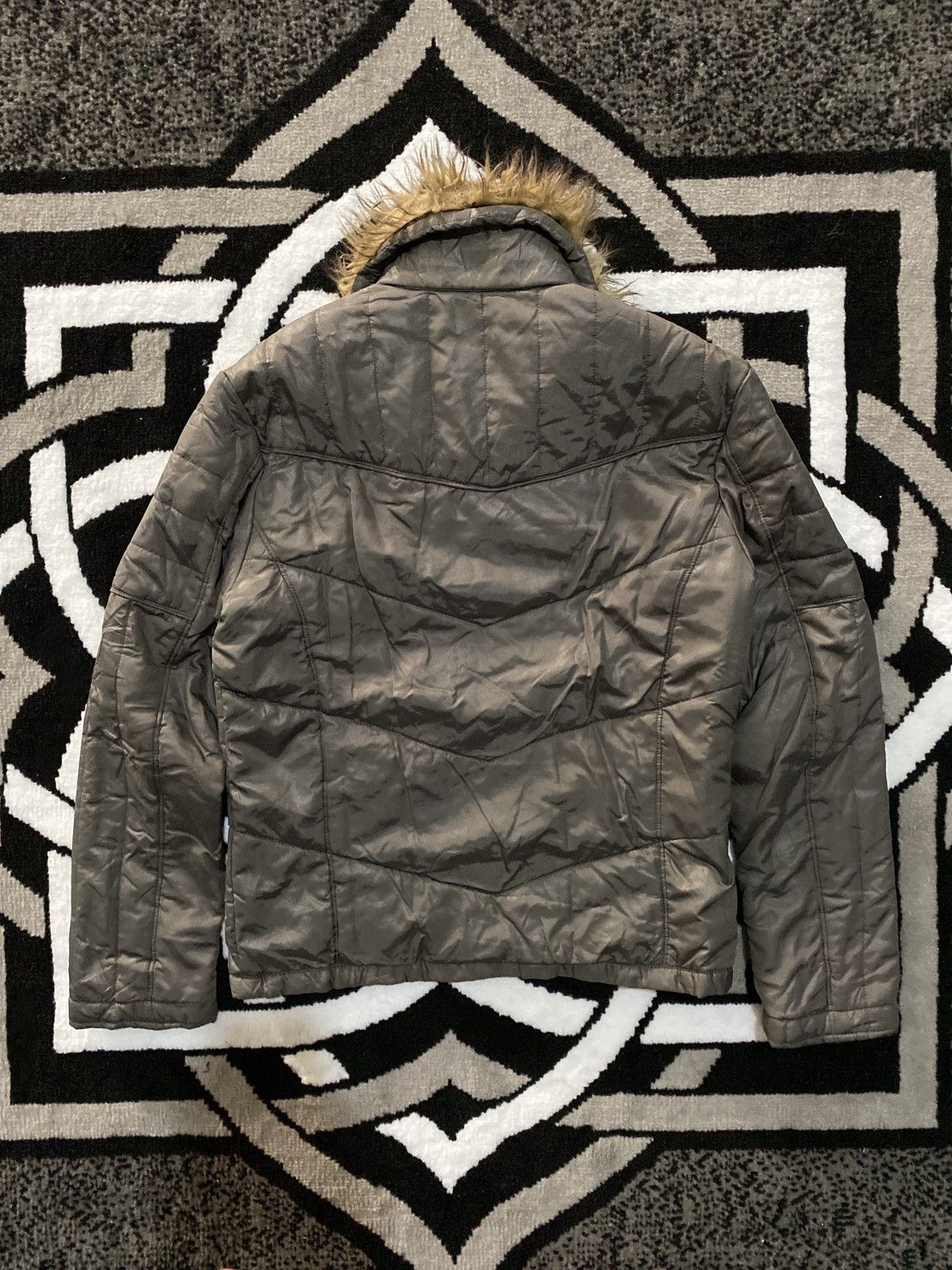 Tornado Mart Japanese ASM Fur Collar Puffer Jacket Size US M / EU 48-50 / 2 - 3 Thumbnail