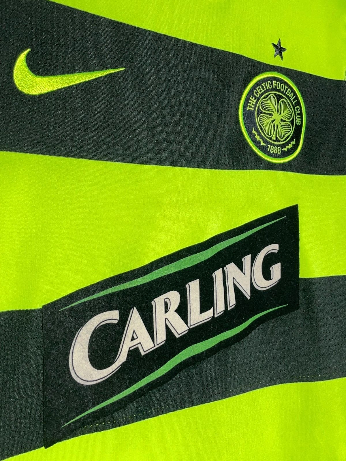 Nike × Vintage Celtic FC Nike 2009/10 Away Vintage Football Long Sleeve Size US S / EU 44-46 / 1 - 6 Thumbnail