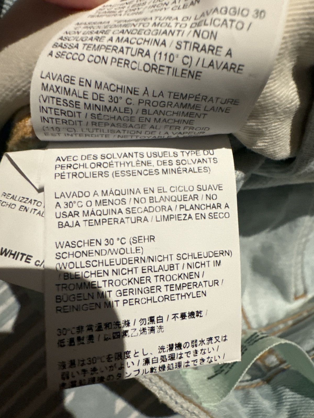 Off-White Off-white striped jeans with receipt Size 26" / US 2 / IT 38 - 8 Thumbnail
