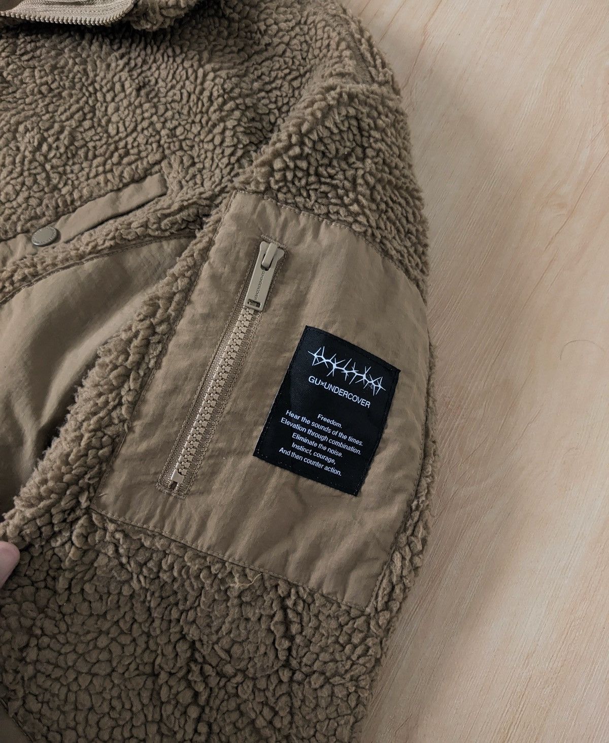 GU × Undercover Undercover x GU Fleece Jacket Size US L / EU 52-54 / 3 - 4 Thumbnail