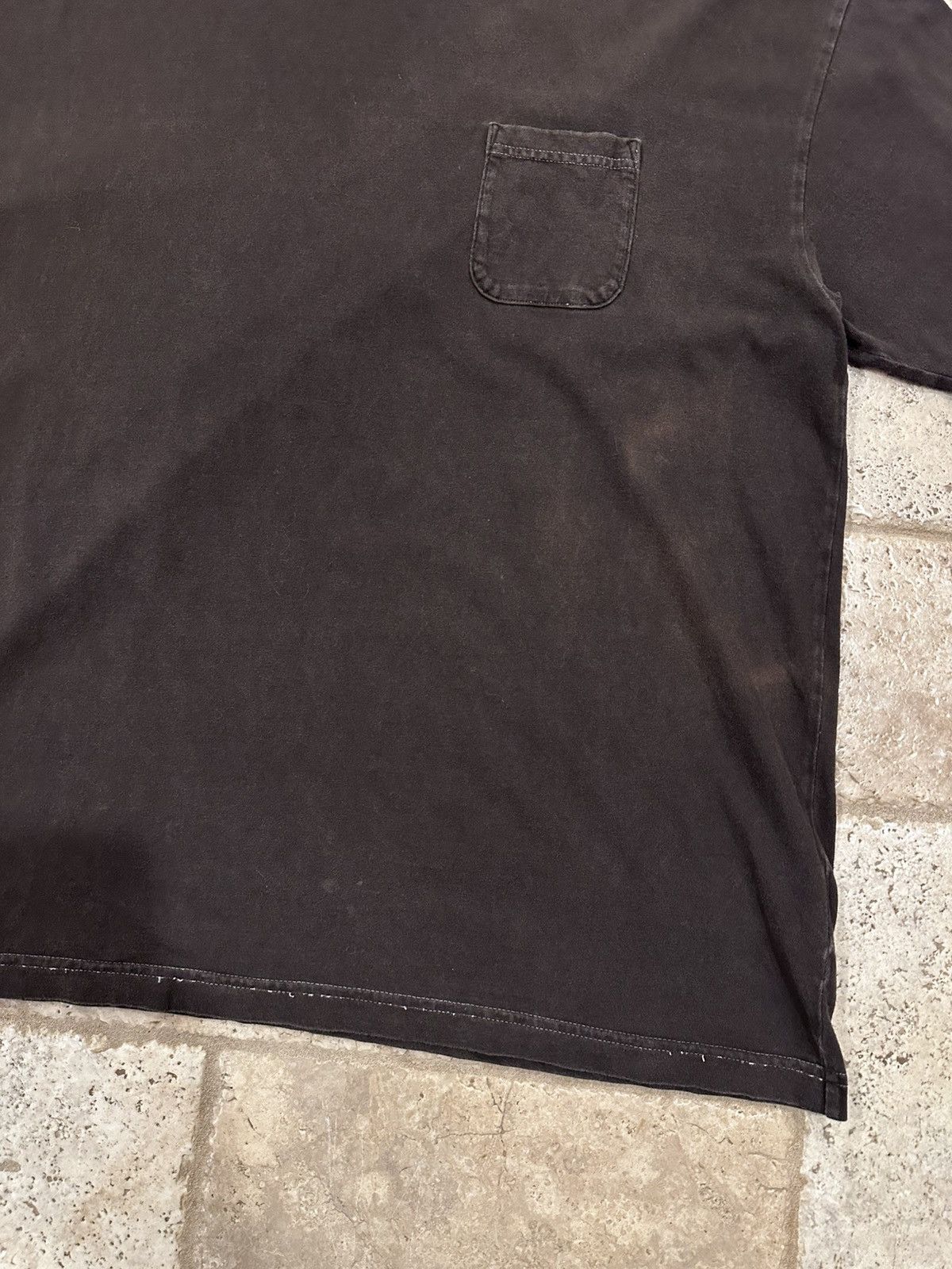 Japanese Brand × Visvim Visvim Jumpo Amplus Brown Pocket Short Sleeve T-Shirt Size US XXL / EU 58 / 5 - 4 Thumbnail