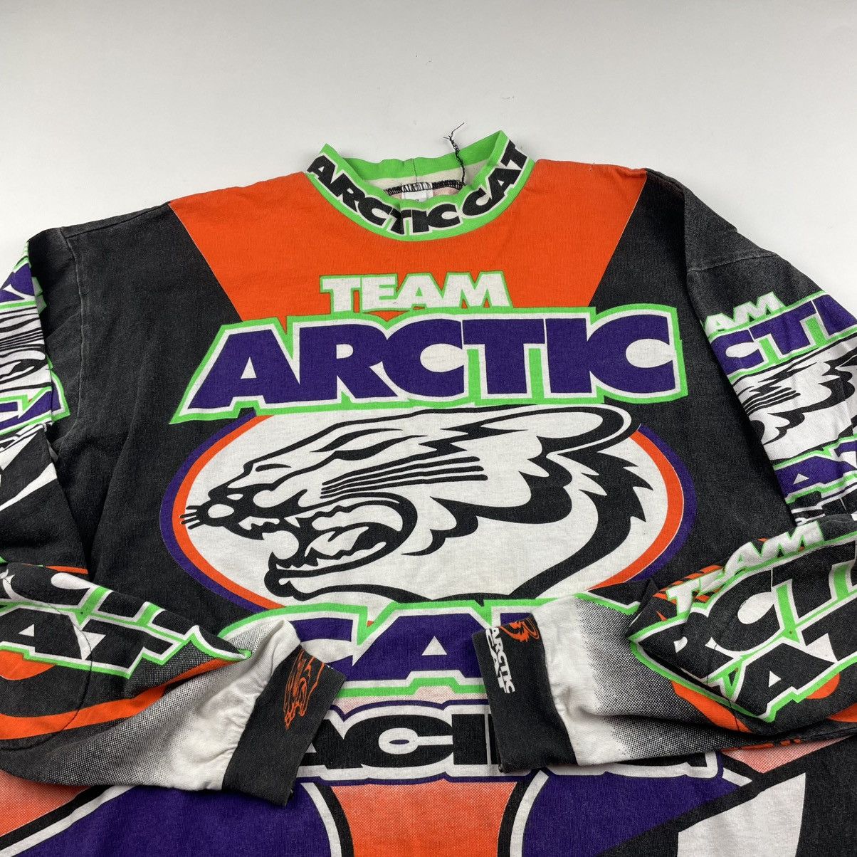 Ski-Doo × Vintage Vintage 90’s Team Arctic Cat Racing AOP Longsleeve Jersey Size US XL / EU 56 / 4 - 3 Thumbnail