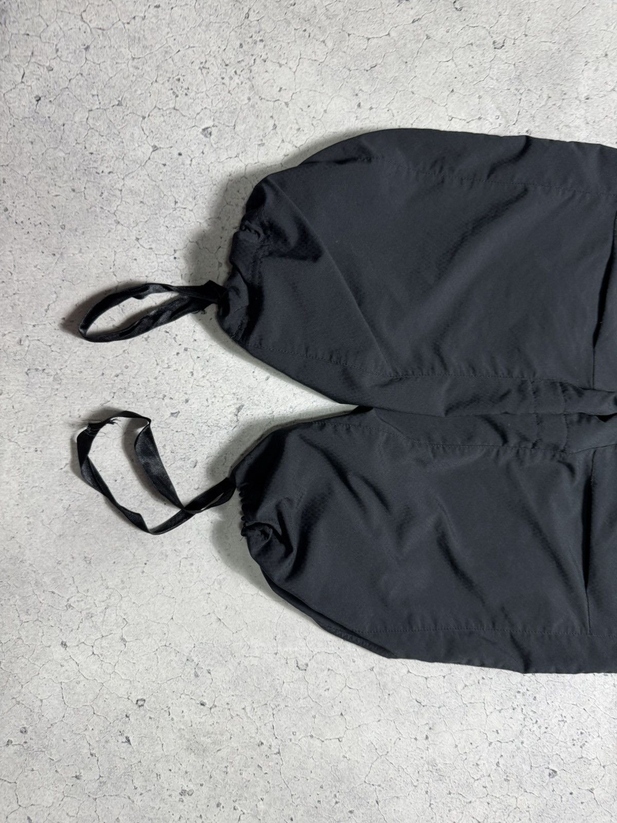 Nike Nike Vintage Cargo Pants Black Nylon Drill Swoosh Y2K Baggy Size US 32 / EU 48 - 2 Thumbnail
