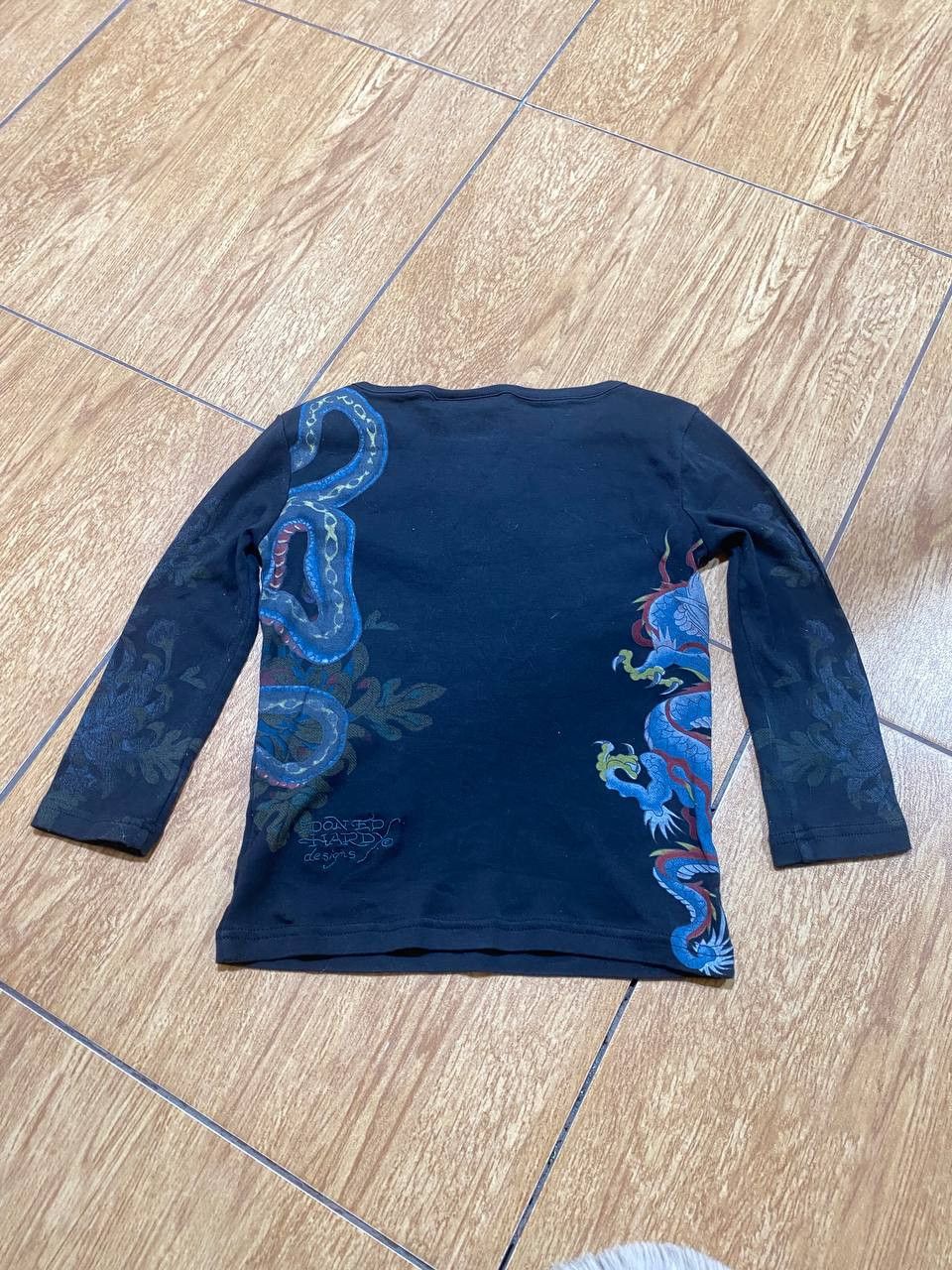 Ed Hardy Ed Hardy UO Exclusive Blue Dragon print long sleeve Size US S / EU 44-46 / 1 - 6 Thumbnail