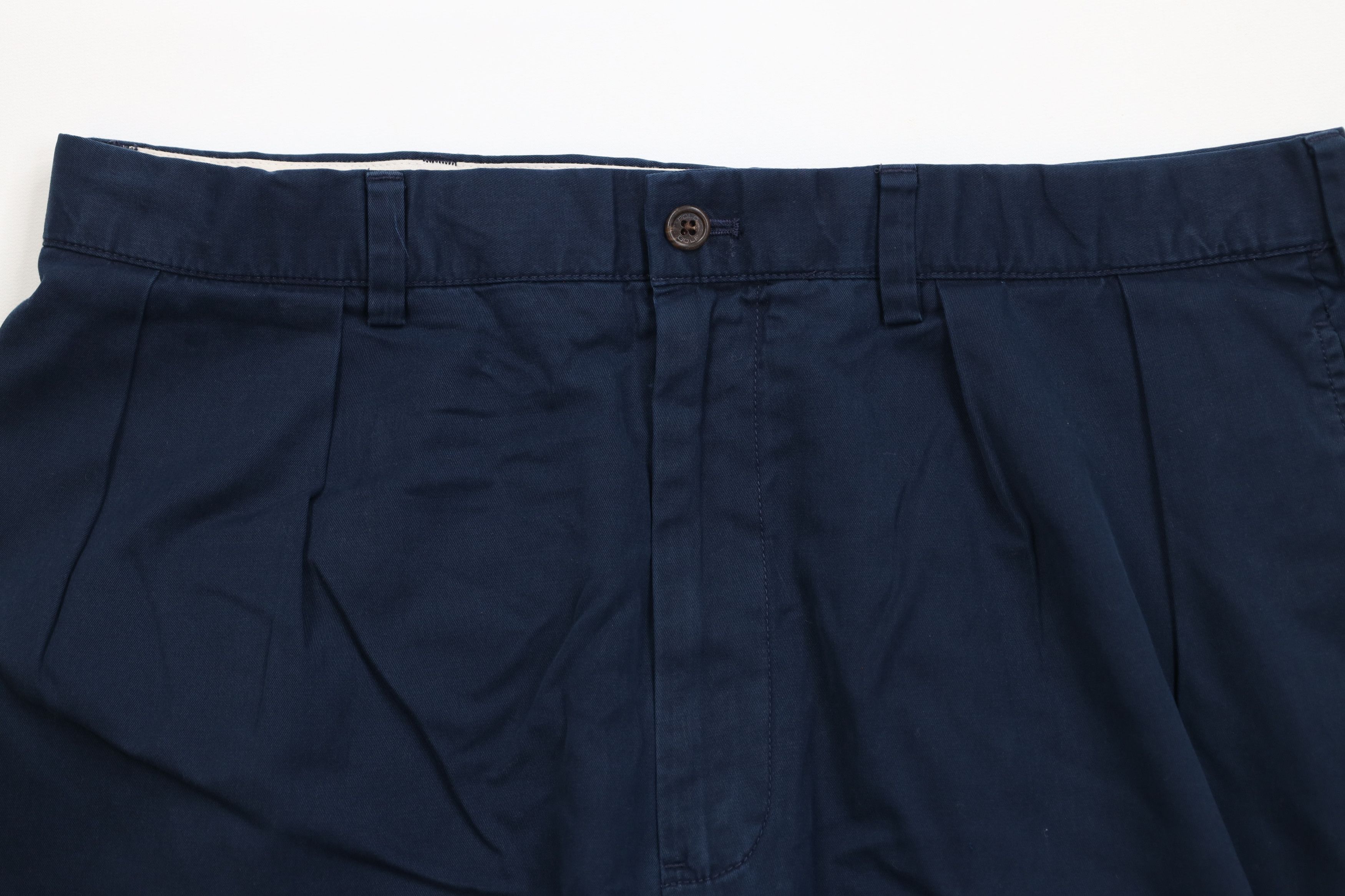 Ralph Lauren Vintage 90s Polo Golf Ralph Lauren Chino Shorts Blue Cotton Size US 34 / EU 50 - 2 Thumbnail