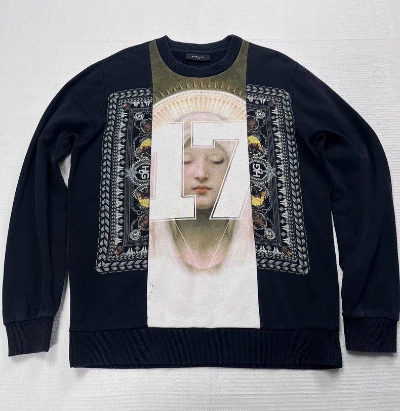 Givenchy Givenchy Black Madonna Hoodie, Size S Size US S / EU 44-46 / 1 - 1 Thumbnail